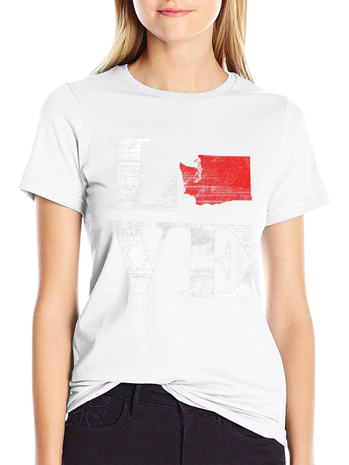 Washington State Love Graphic Tee