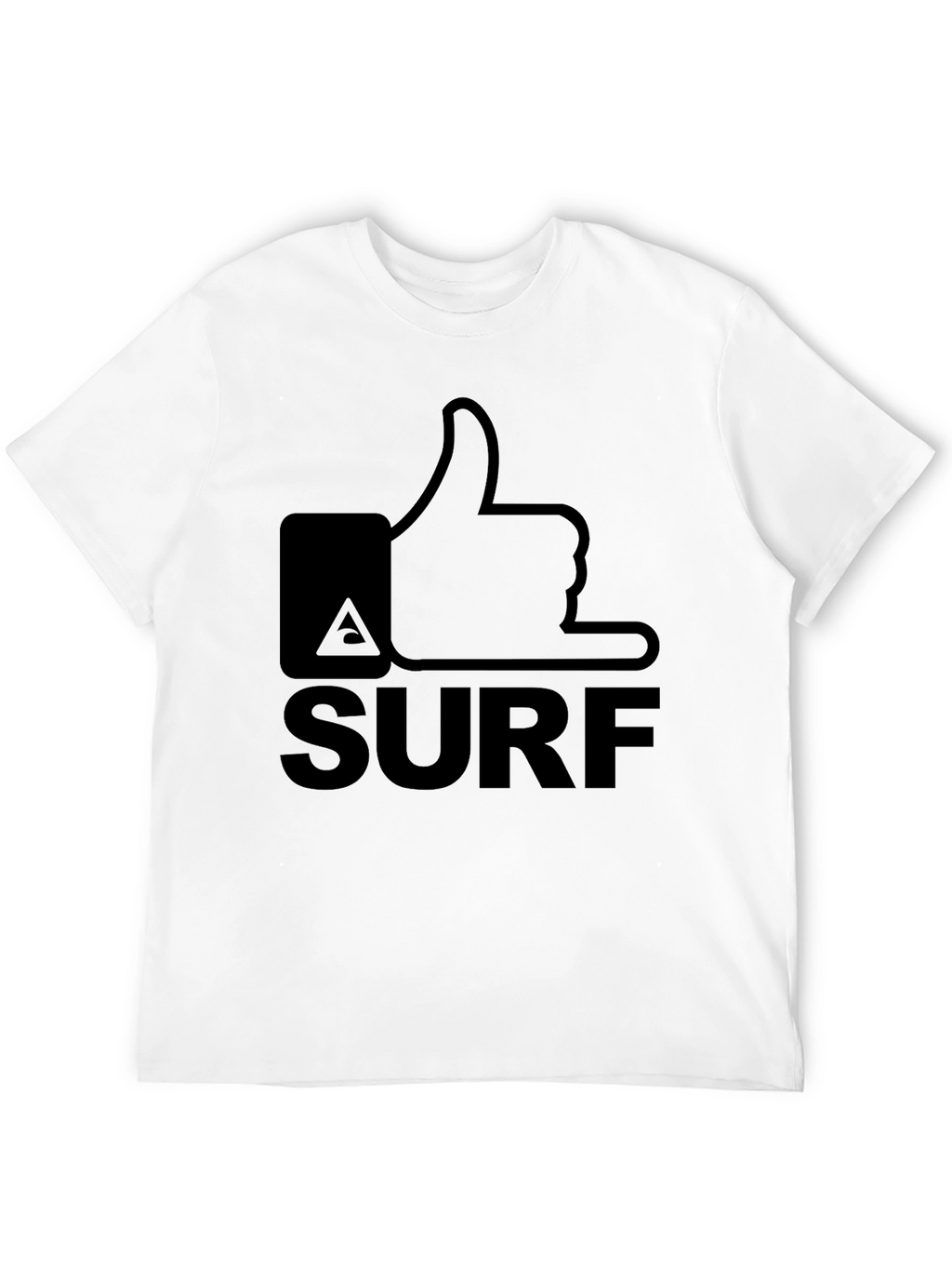 Surfs Up! Like-Minded Tee - Black Cotton