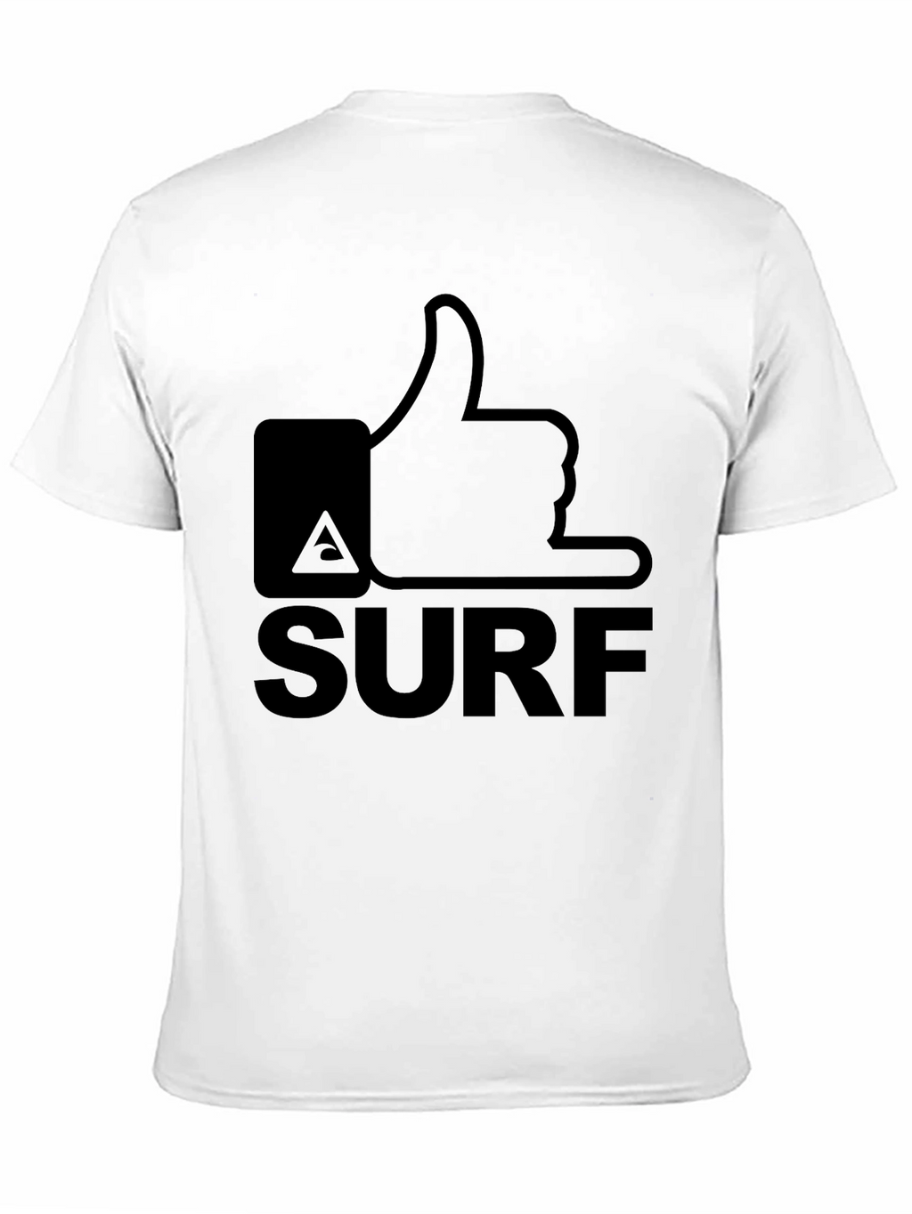 Surfs Up! Like-Minded Tee - Black Cotton