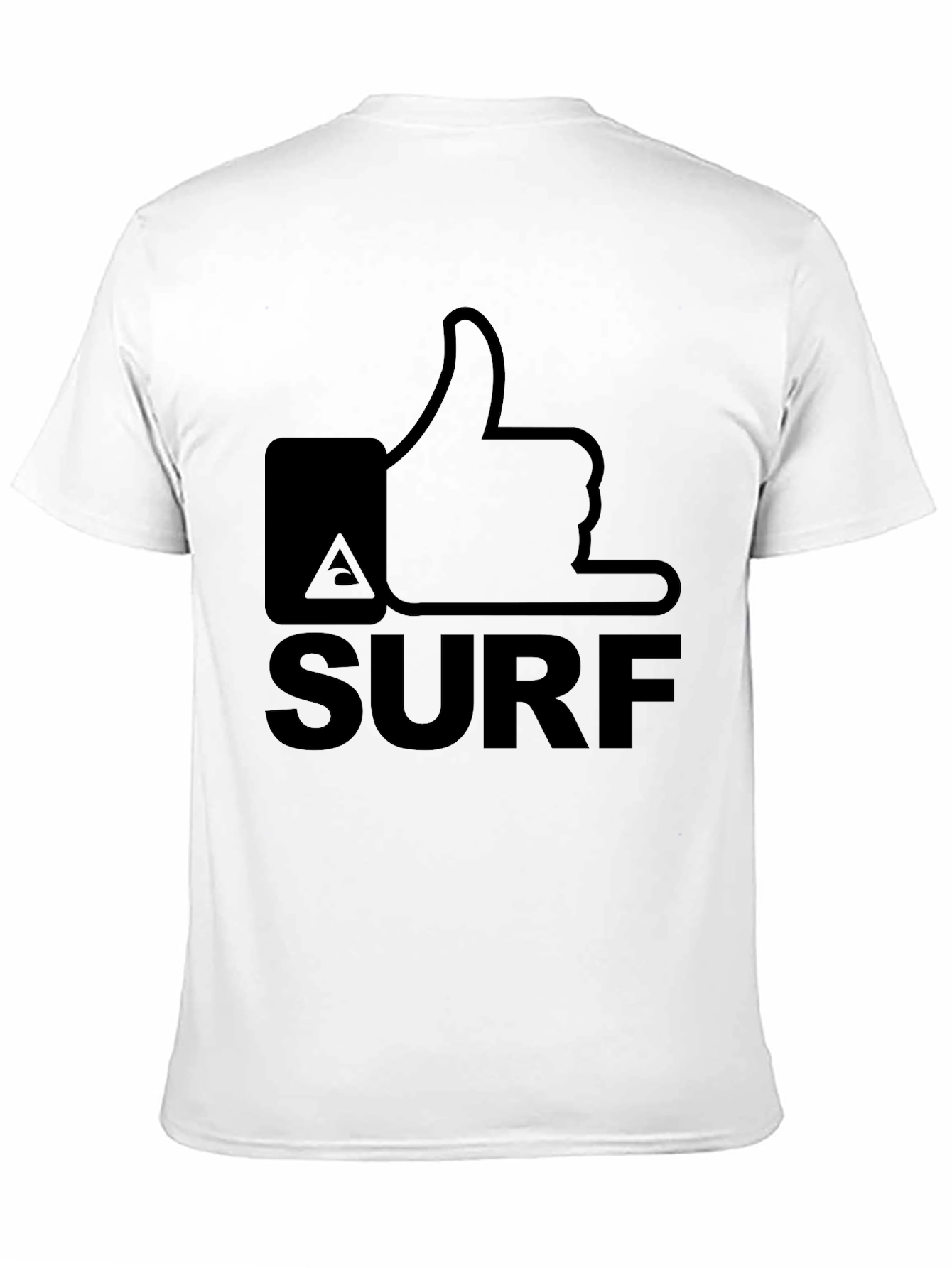 Surfs Up! Like-Minded Tee - Black Cotton