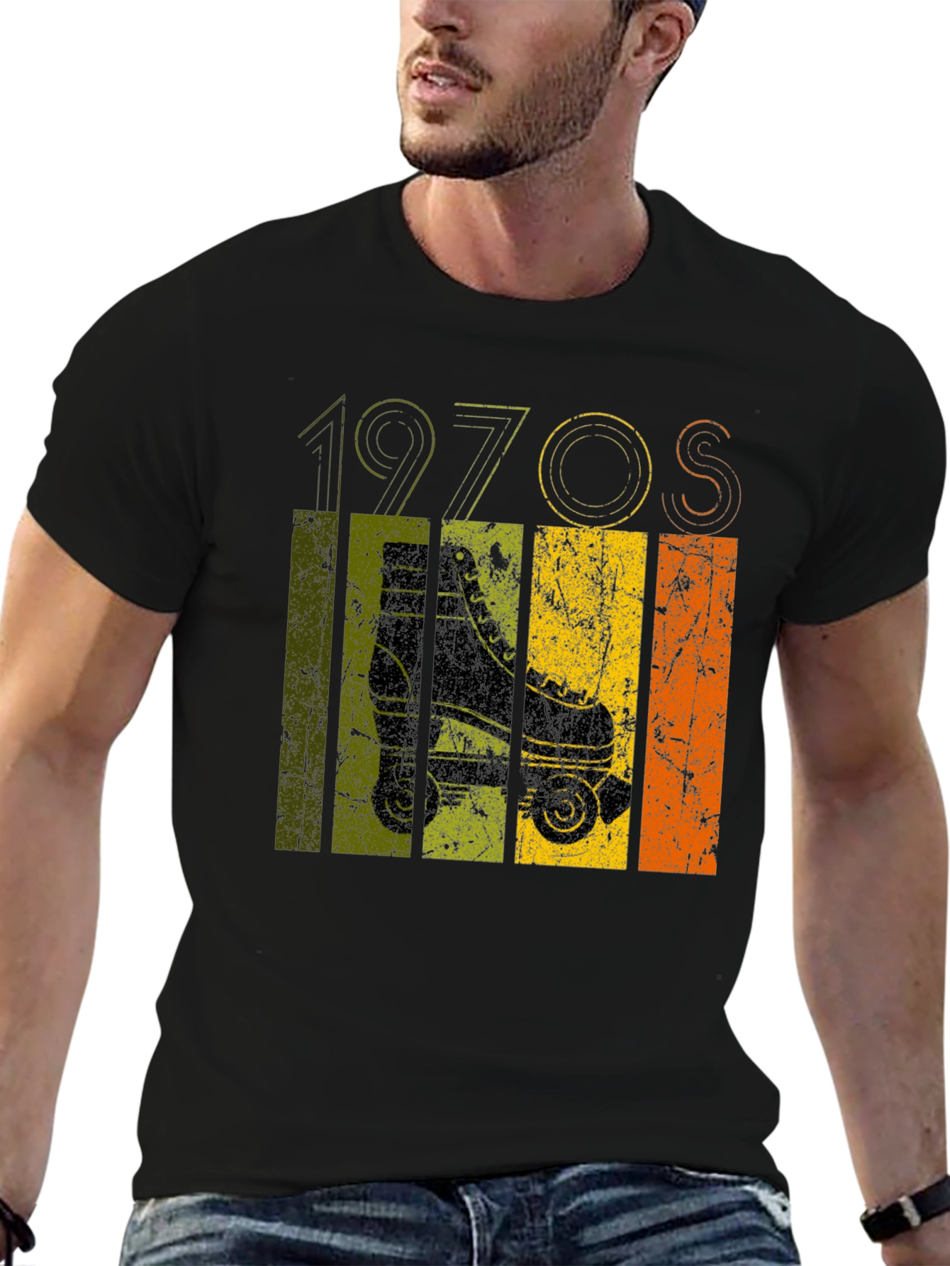 Vintage 1970s Roller Skate T-Shirt