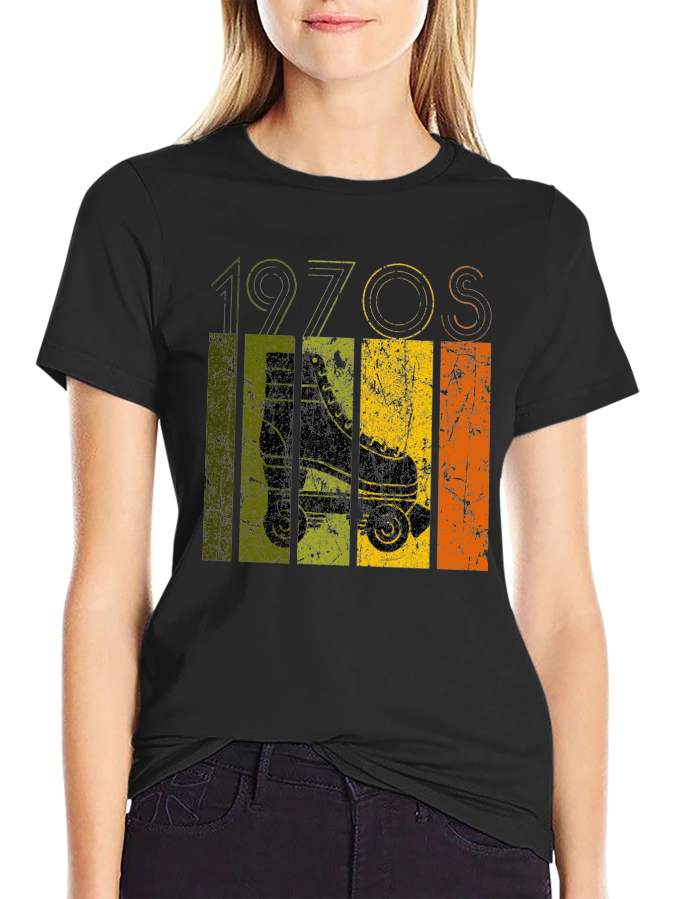 Vintage 1970s Roller Skate T-Shirt