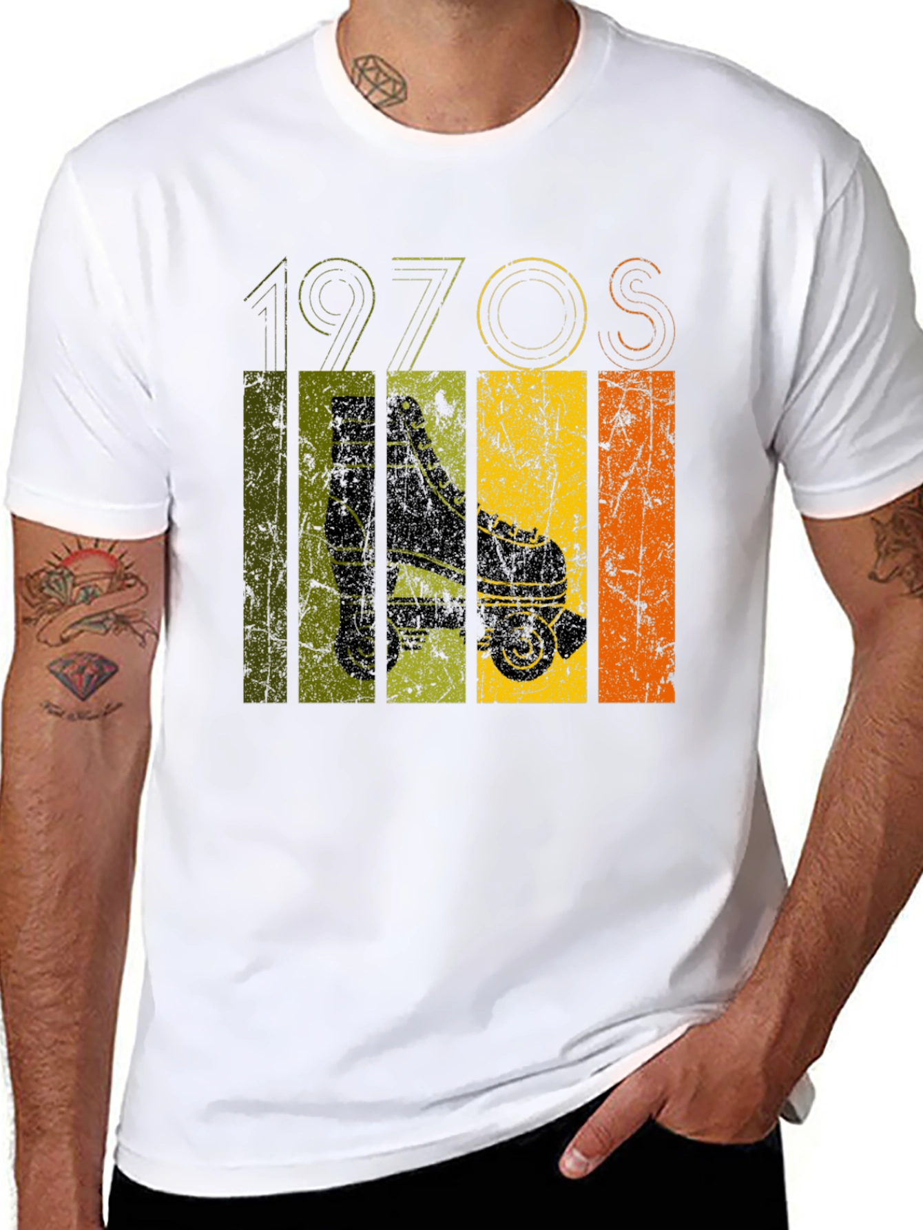 Vintage 1970s Roller Skate T-Shirt