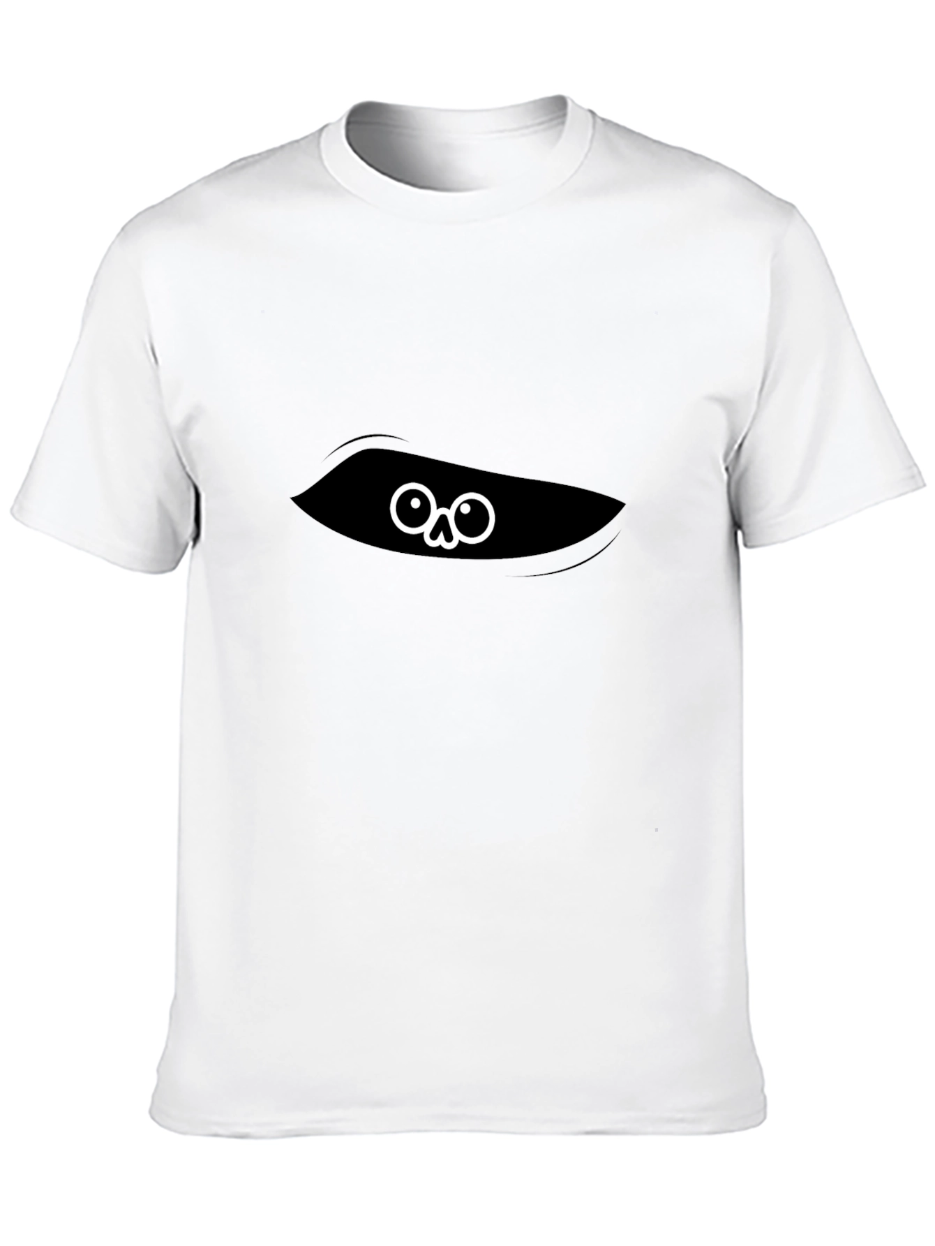 Ninja Skull Peekaboo Graphic Tee