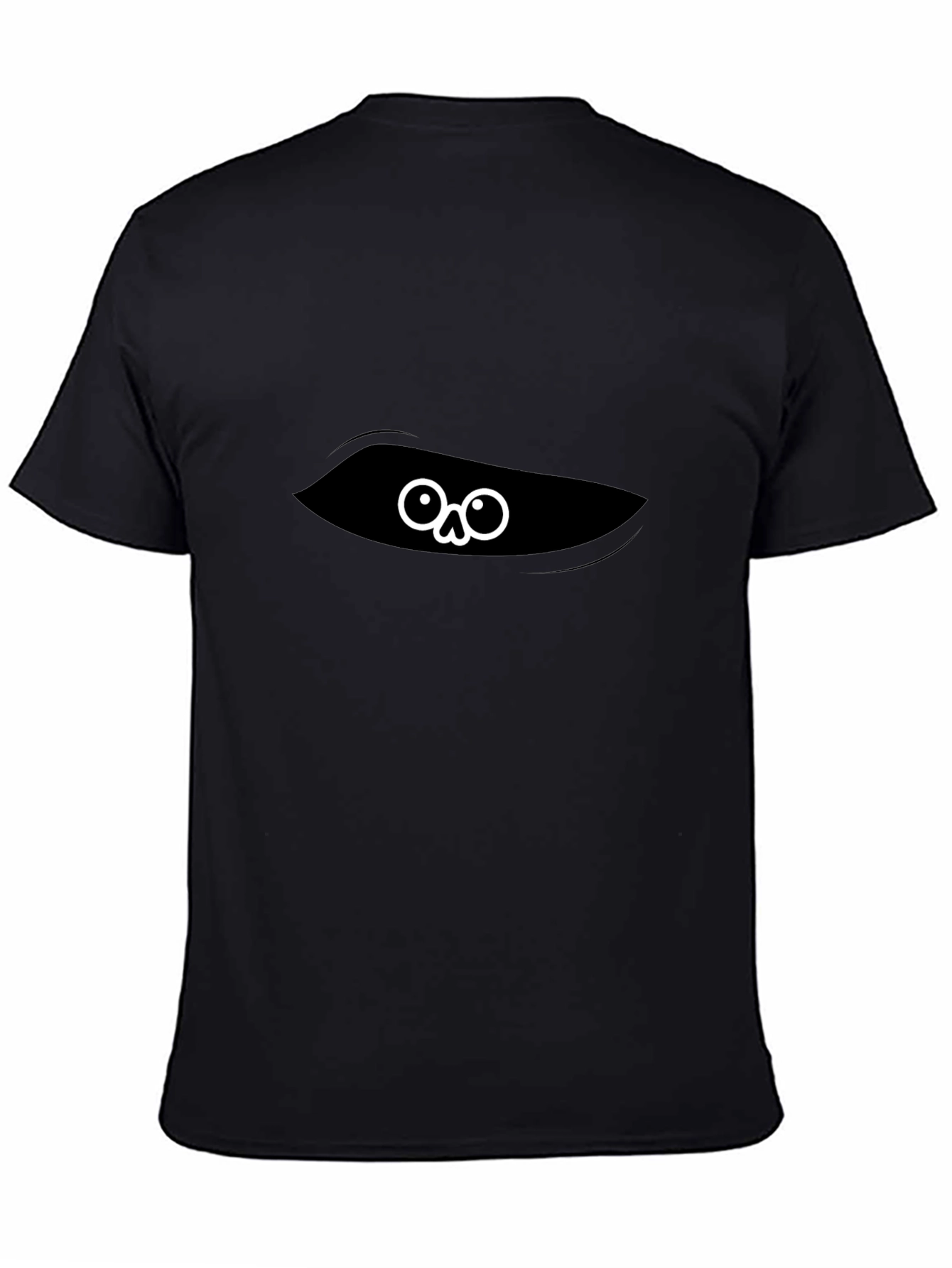 Ninja Skull Peekaboo Graphic Tee