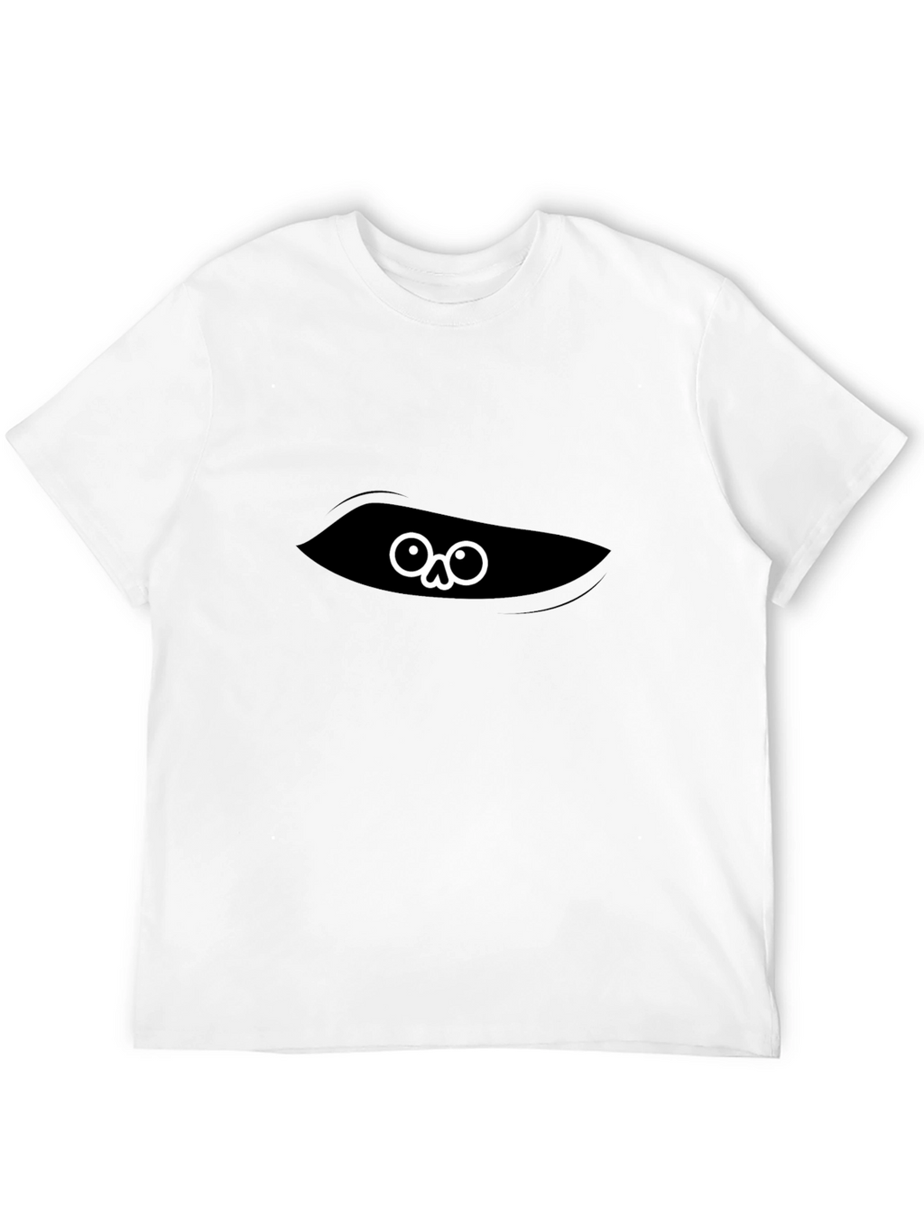 Ninja Skull Peekaboo Graphic Tee
