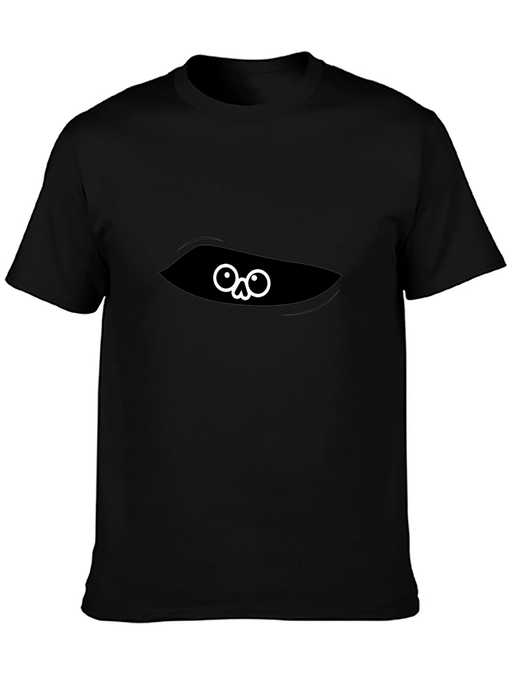 Ninja Skull Peekaboo Graphic Tee