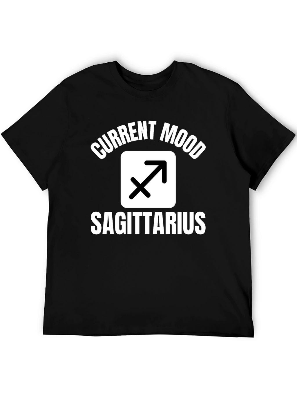 Sagittarius Zodiac Sign Graphic Tee - Current Mood Shirt