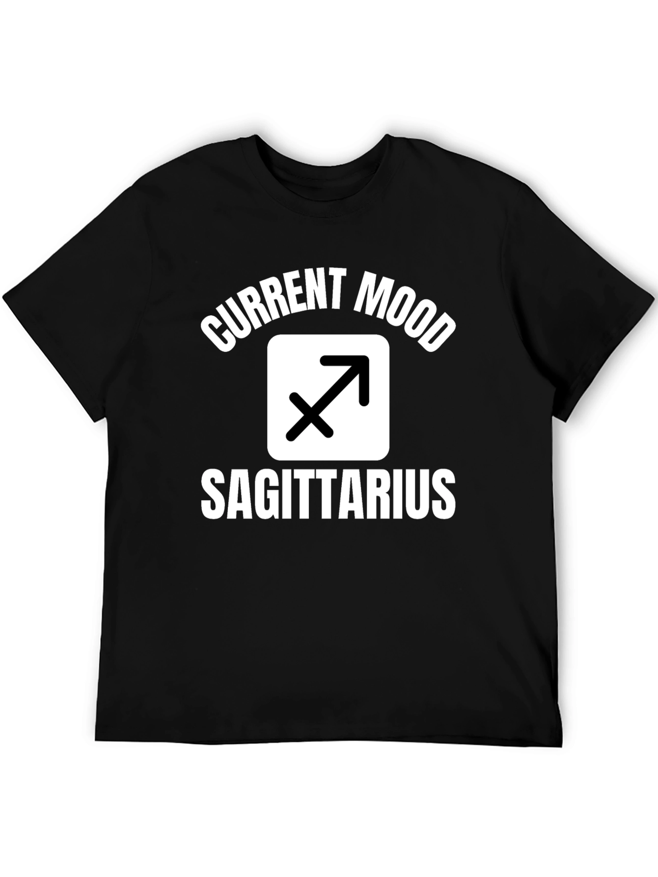 Sagittarius Zodiac Sign Graphic Tee - Current Mood Shirt