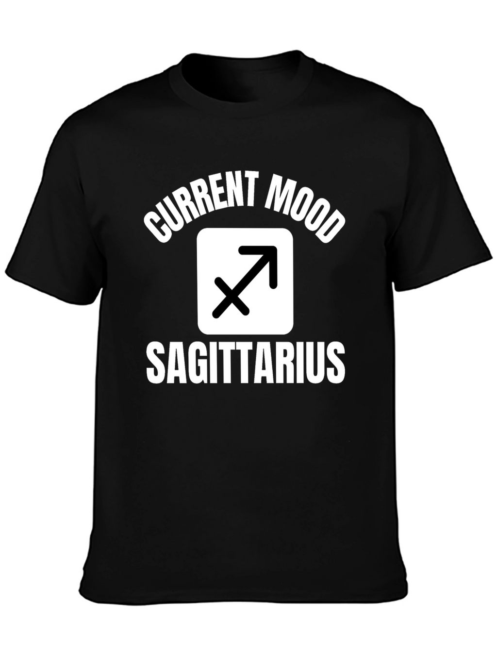 Sagittarius Zodiac Sign Graphic Tee - Current Mood Shirt