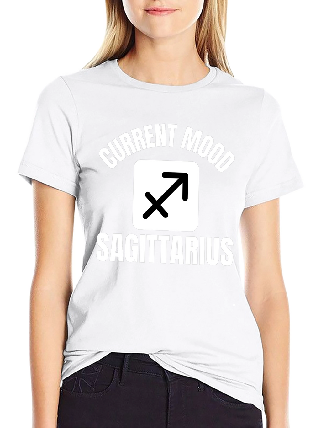Sagittarius Zodiac Sign Graphic Tee - Current Mood Shirt