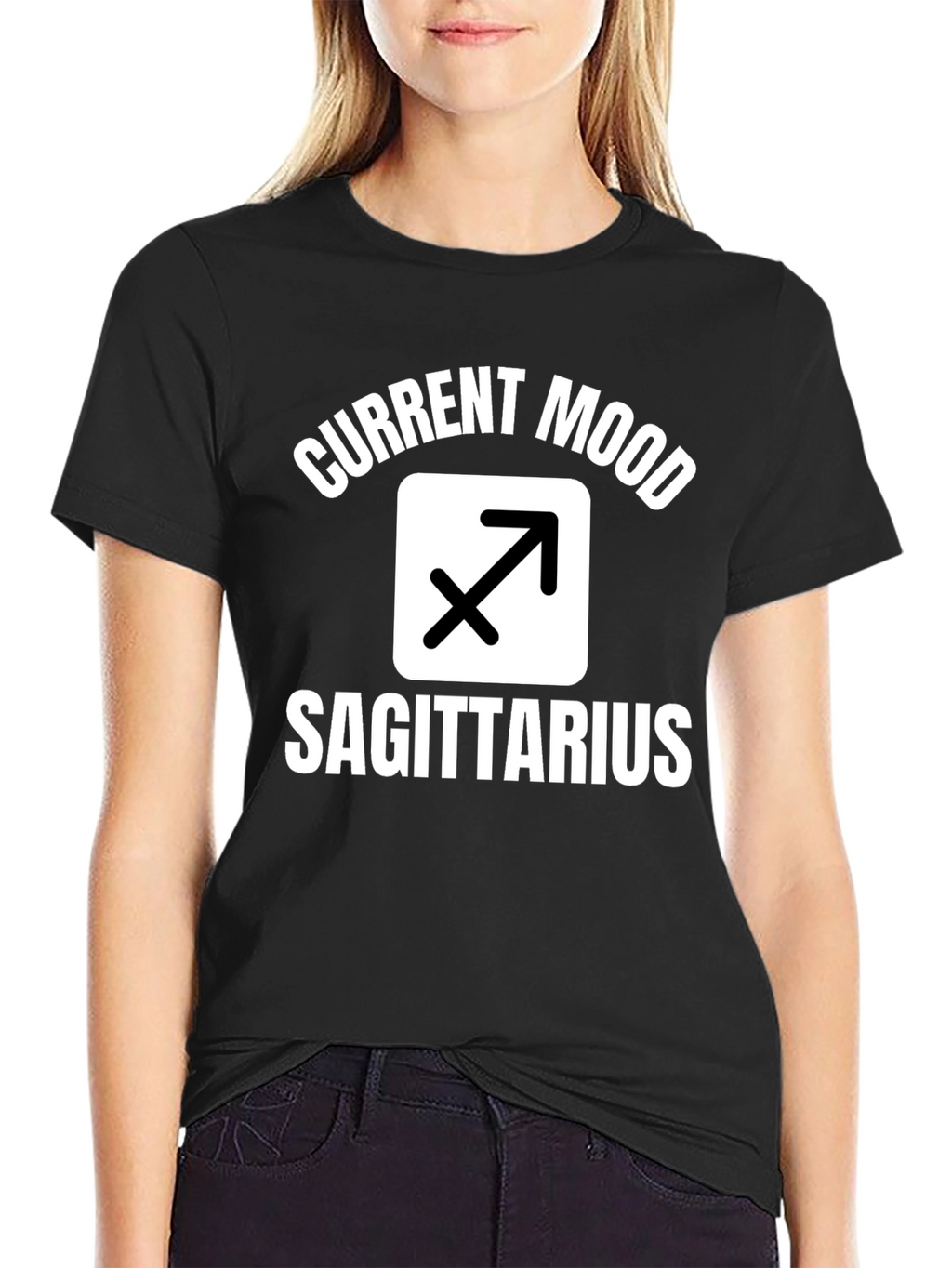 Sagittarius Zodiac Sign Graphic Tee - Current Mood Shirt