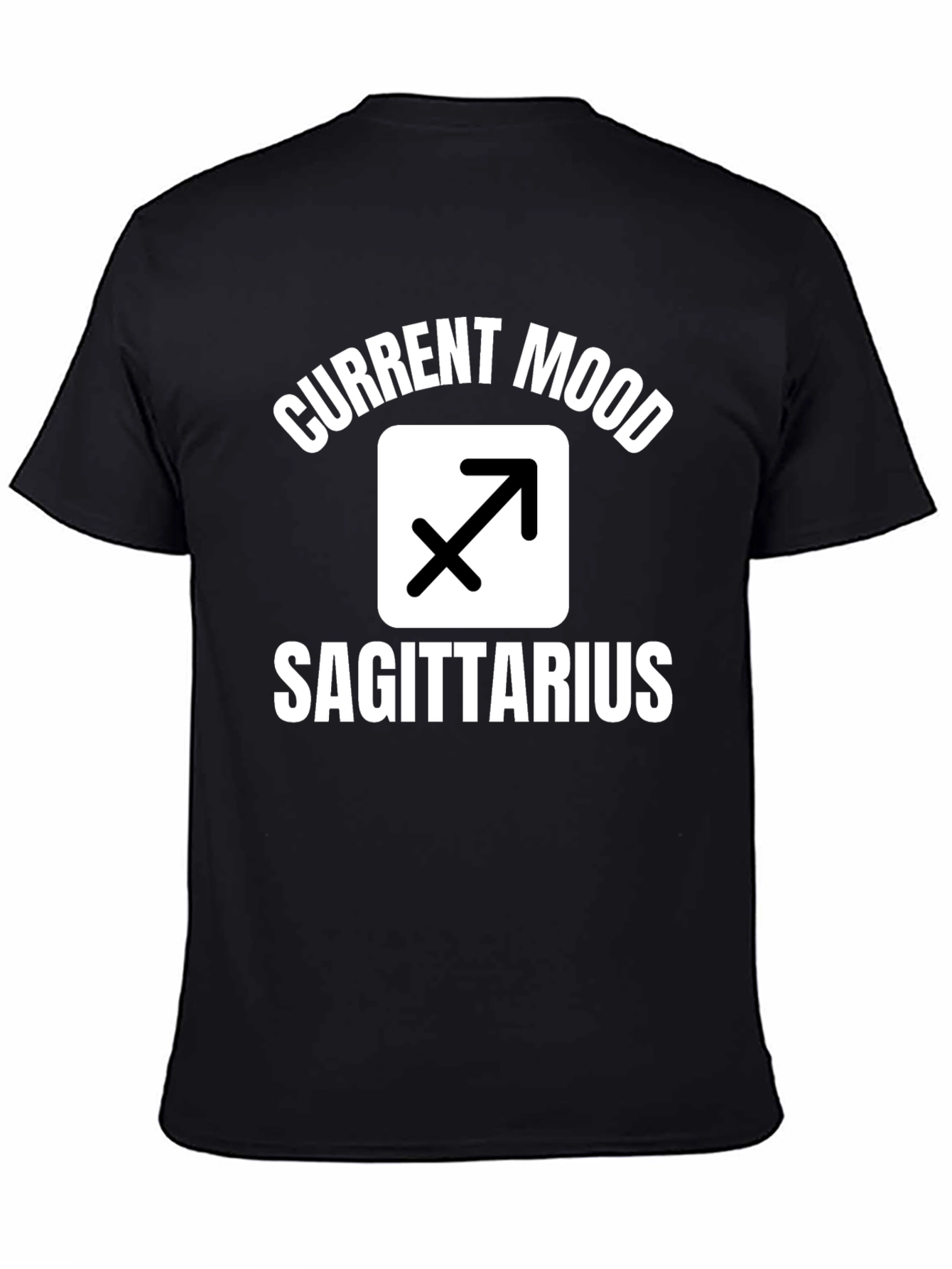 Sagittarius Zodiac Sign Graphic Tee - Current Mood Shirt