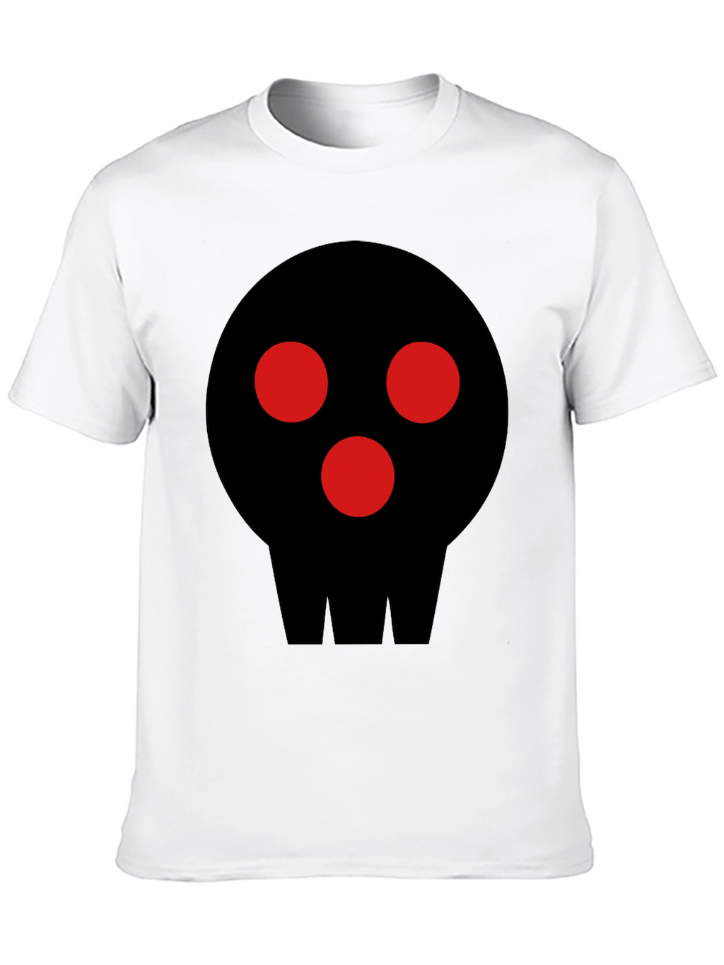 Graphic Skull T-Shirt - Mens Black Tee