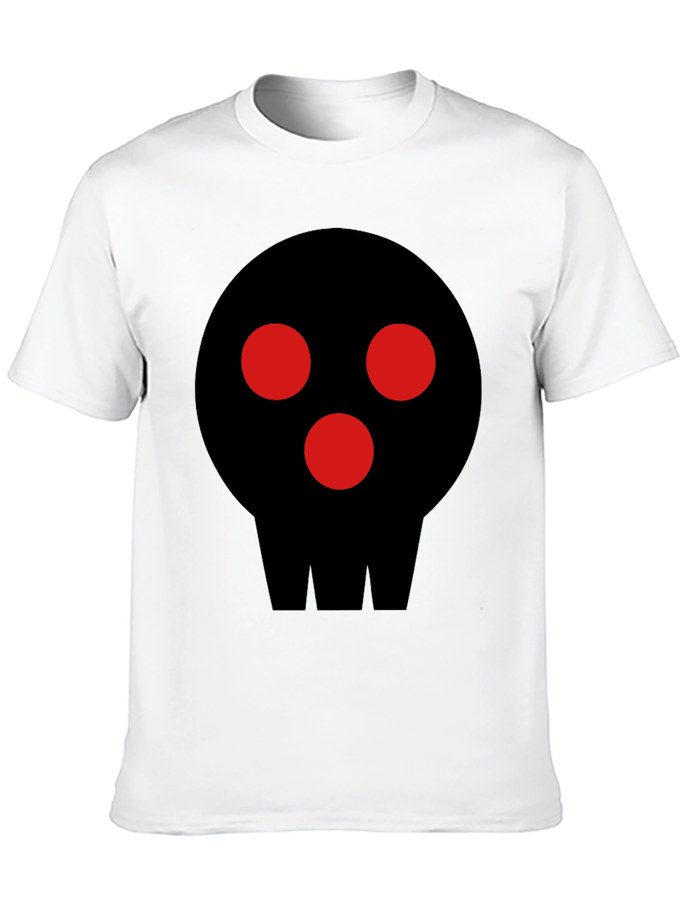 Graphic Skull T-Shirt - Mens Black Tee