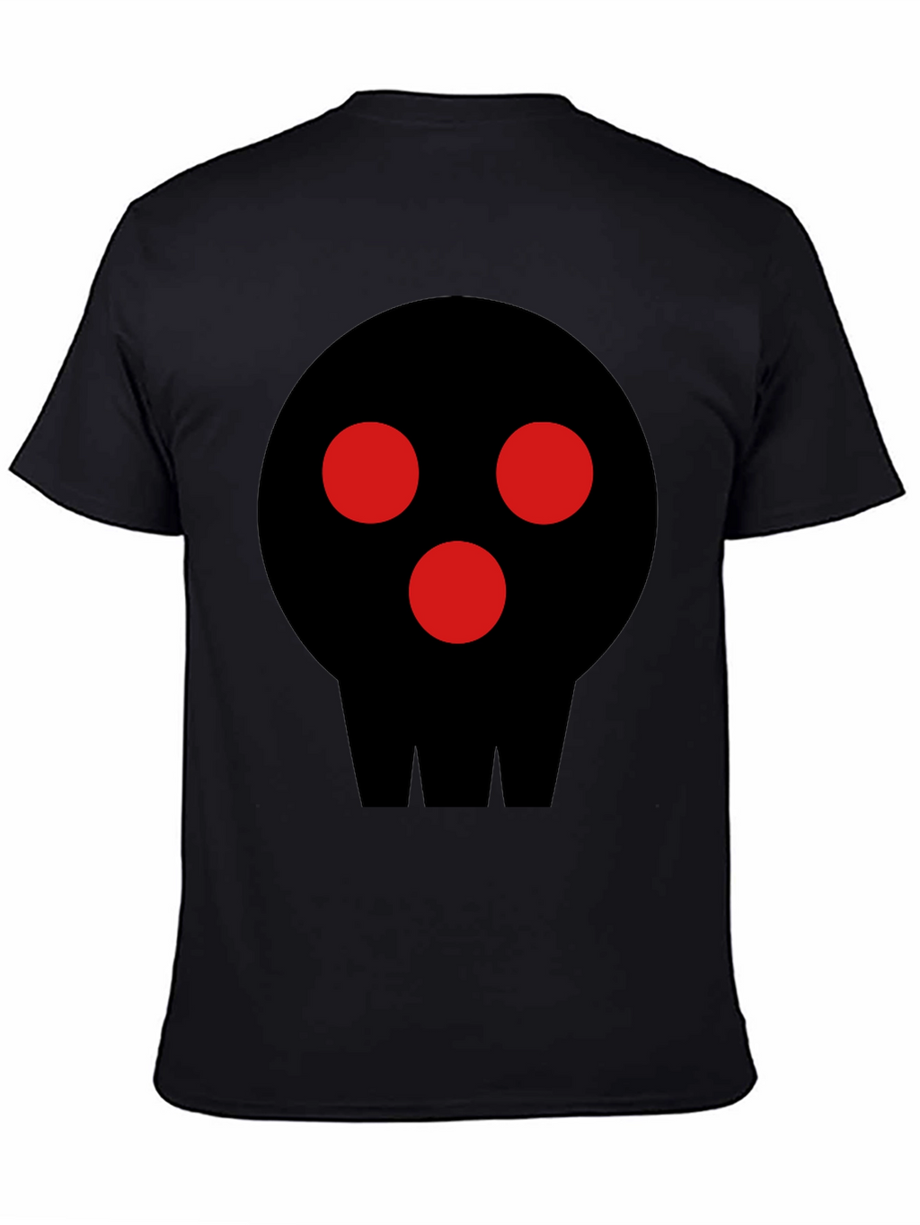 Graphic Skull T-Shirt - Mens Black Tee