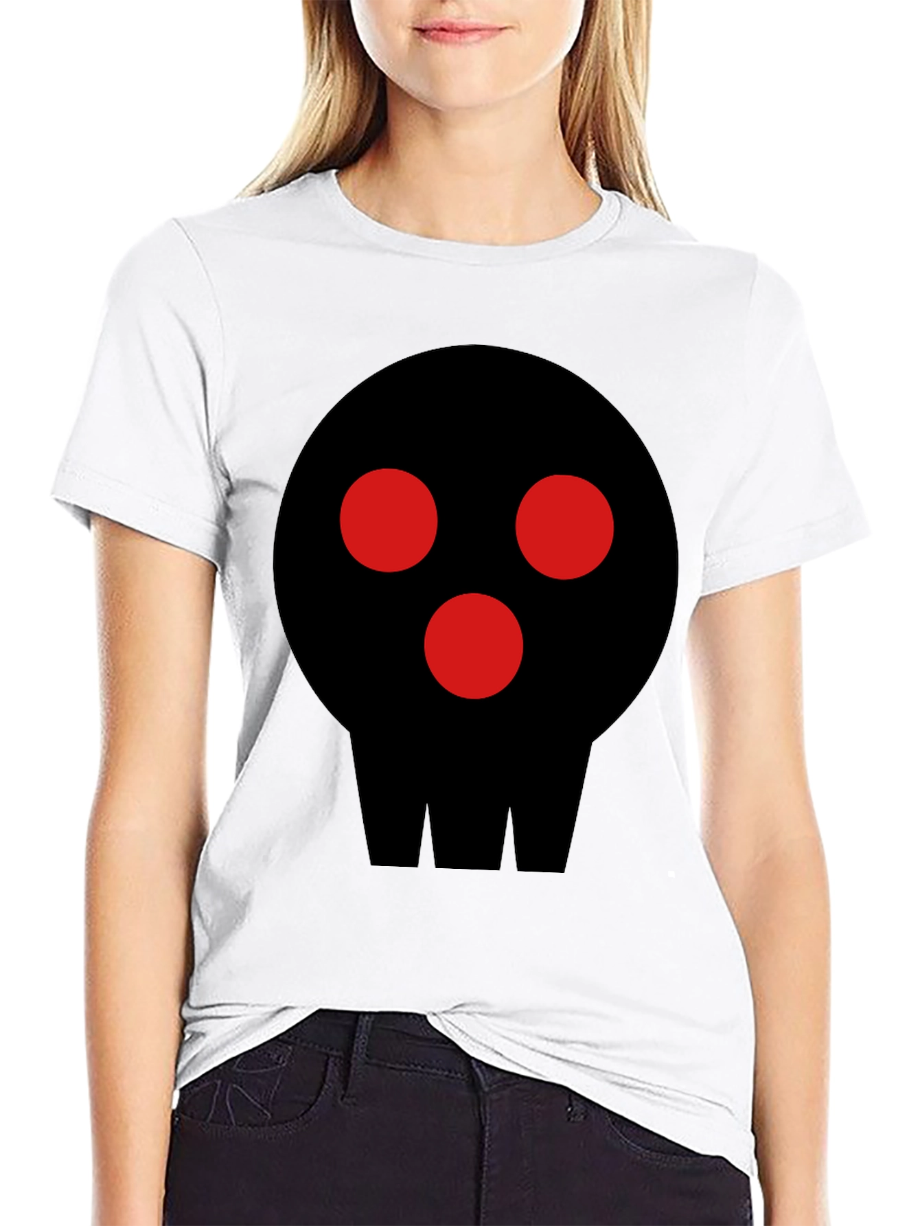 Graphic Skull T-Shirt - Mens Black Tee