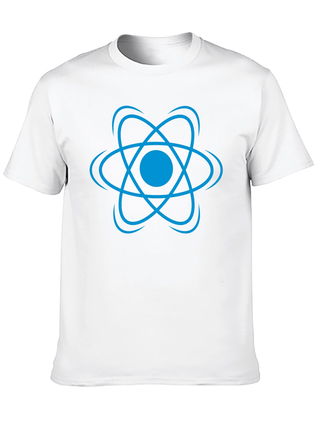 React Atom T-Shirt - Black Graphic Tee