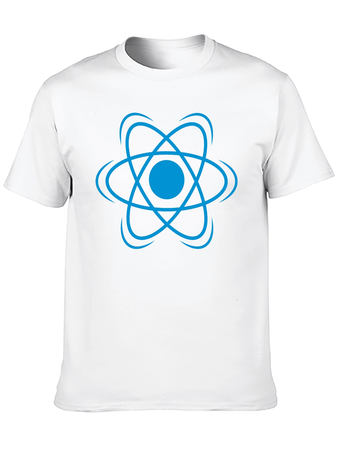 React Atom T-Shirt - Black Graphic Tee