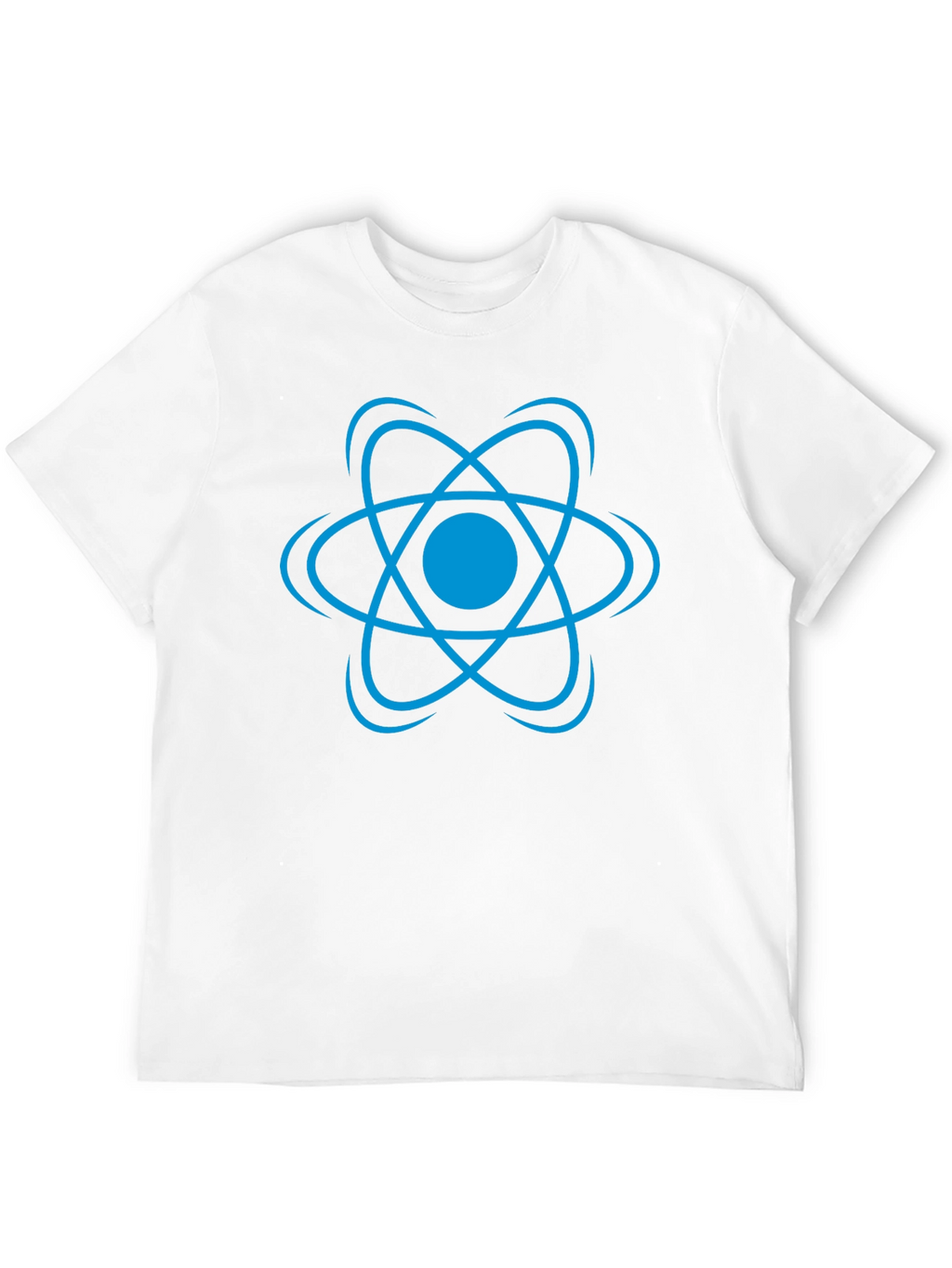 React Atom T-Shirt - Black Graphic Tee