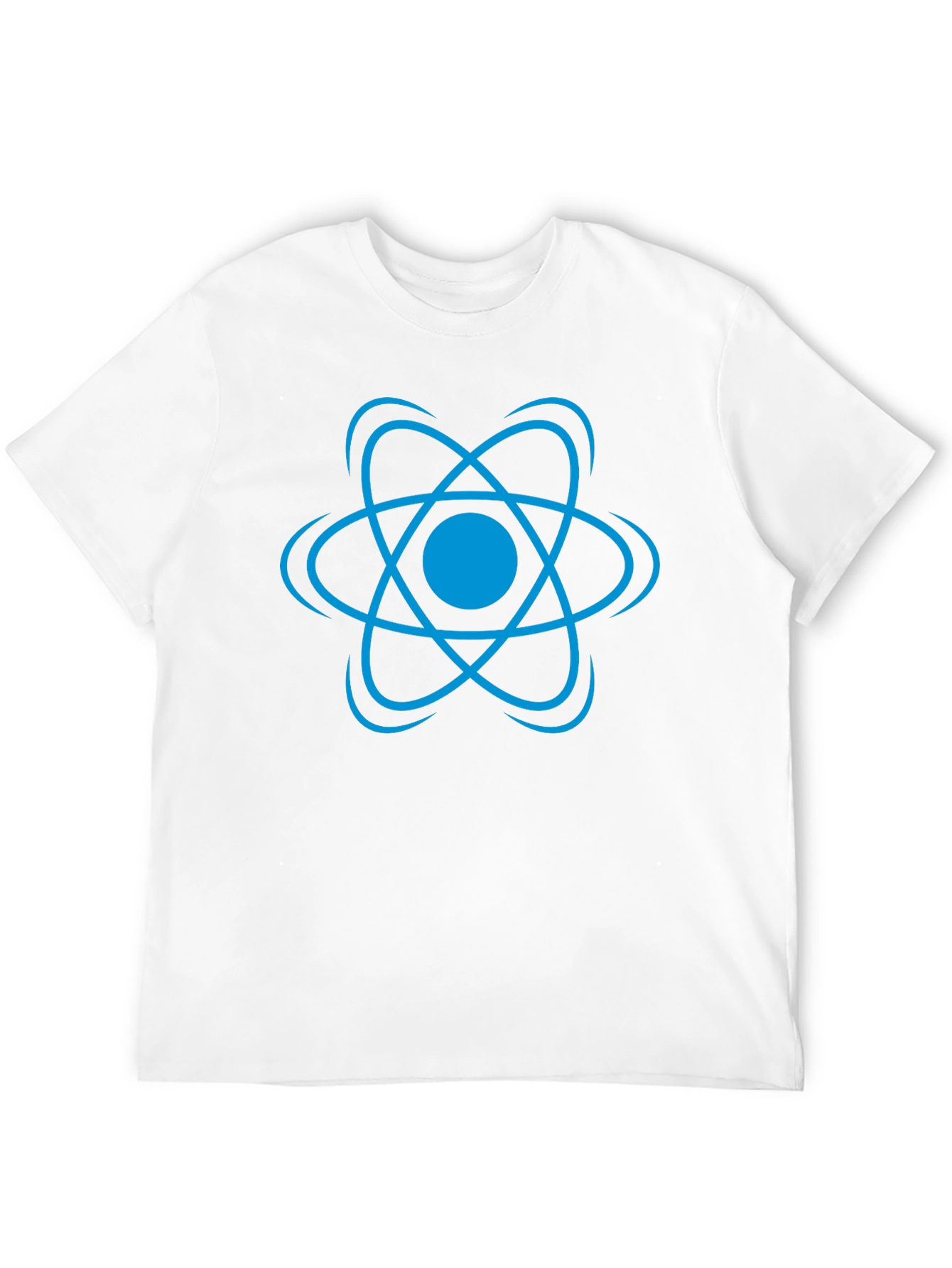 React Atom T-Shirt - Black Graphic Tee
