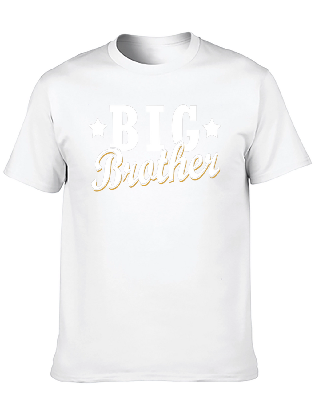 Big Brother Graphic Tee - Black Cotton Blend