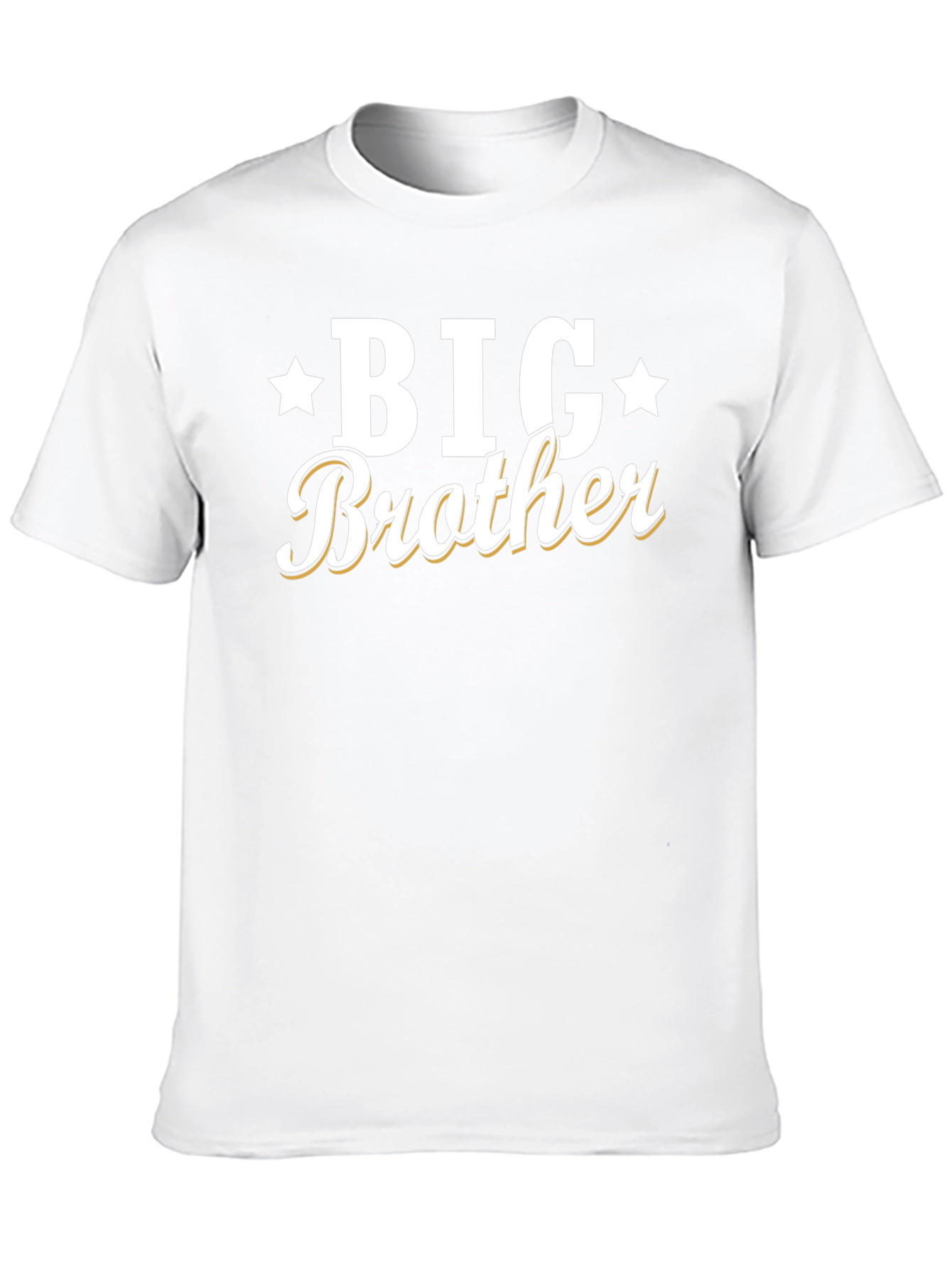 Big Brother Graphic Tee - Black Cotton Blend