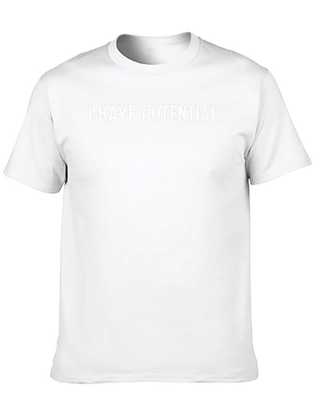 I Have Potential Black Graphic Tee