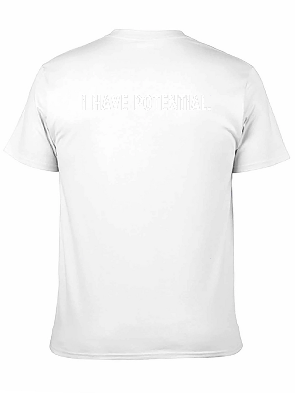 I Have Potential Black Graphic Tee