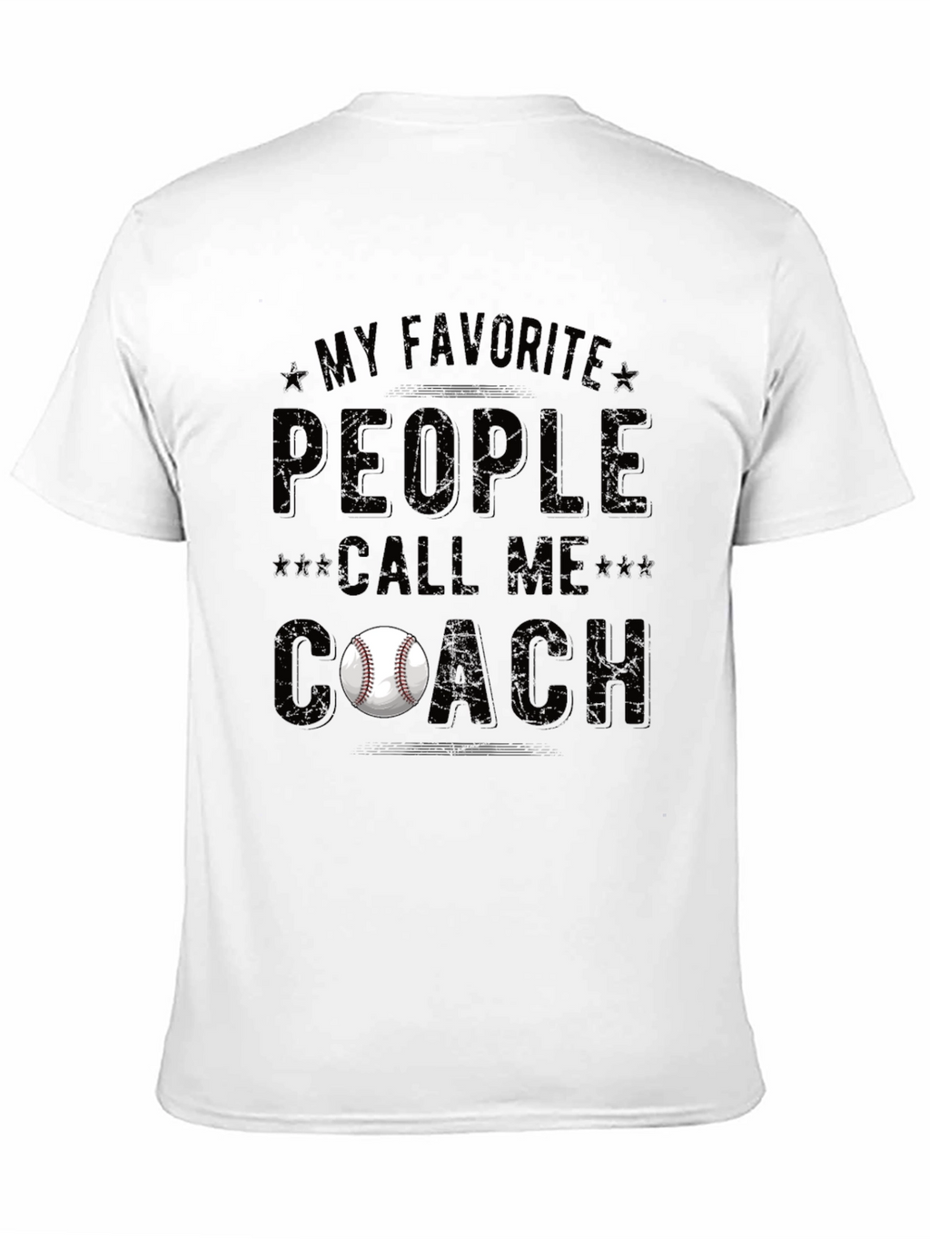 Baseball Coach Graphic Tee - Perfect for Coaches