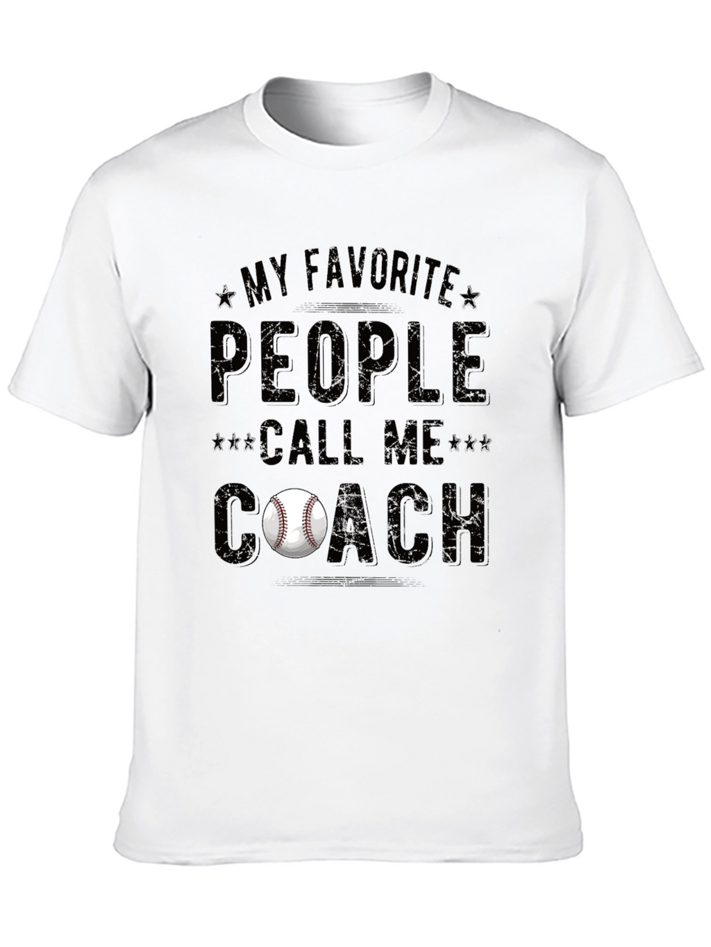 Baseball Coach Graphic Tee - Perfect for Coaches
