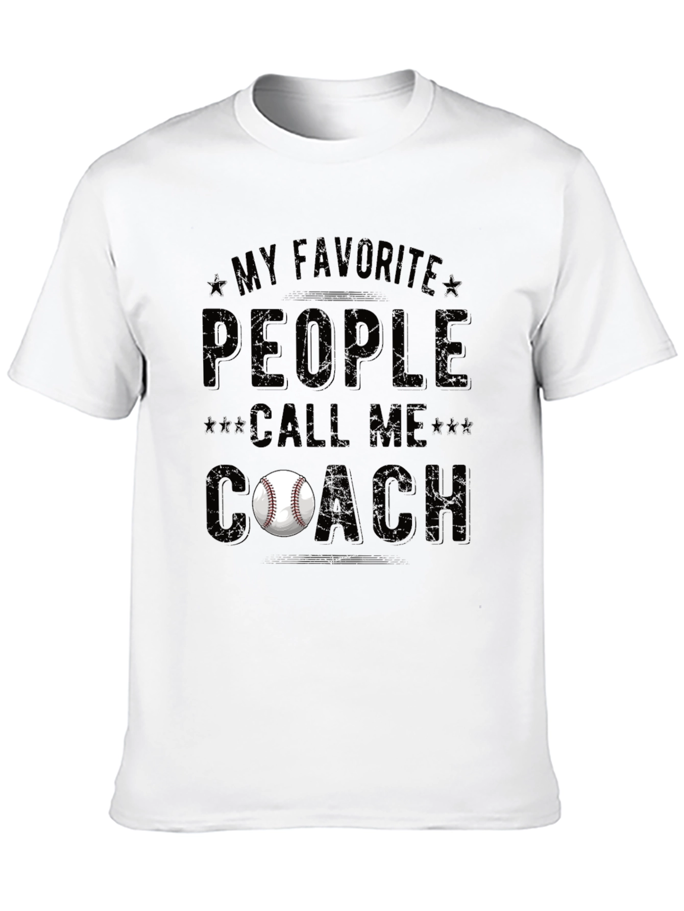 Baseball Coach Graphic Tee - Perfect for Coaches