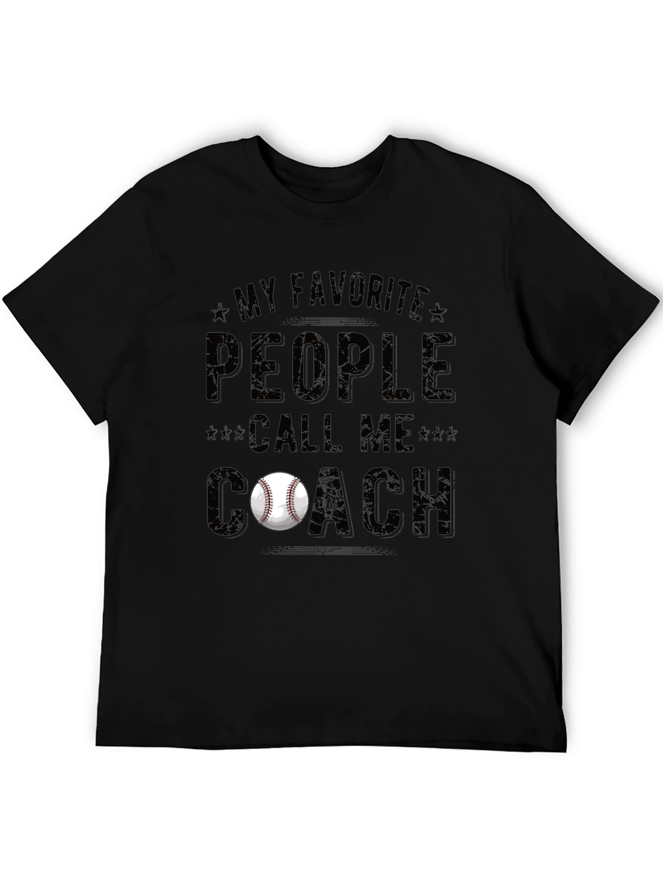 Baseball Coach Graphic Tee - Perfect for Coaches