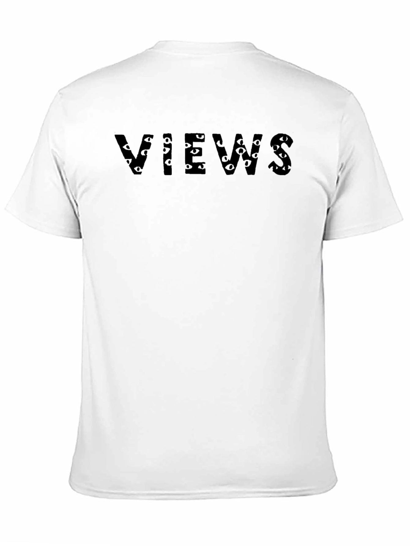 Views Graphic Print Mens Black T-Shirt