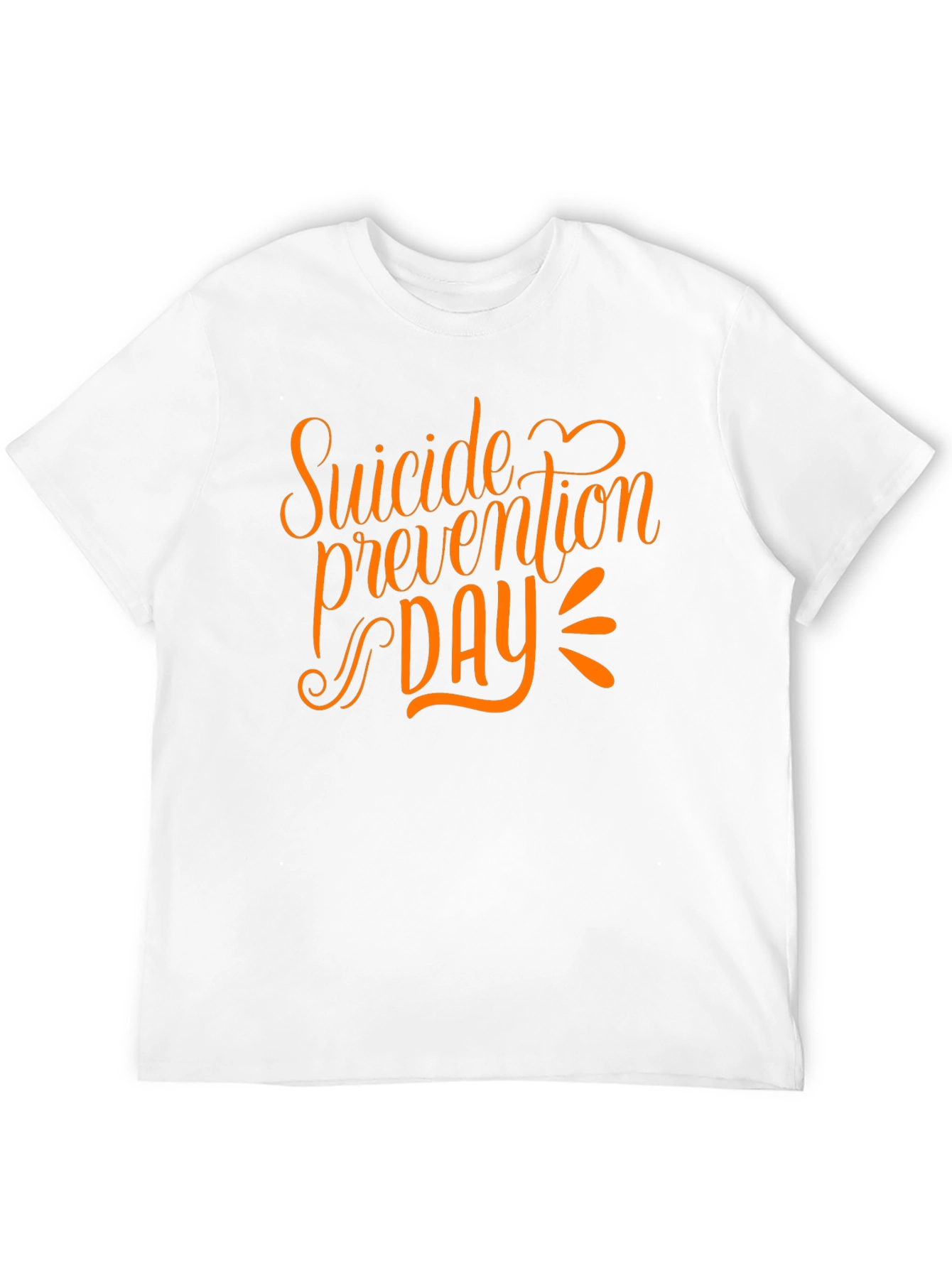 Suicide Prevention Day Graphic Tee - Black