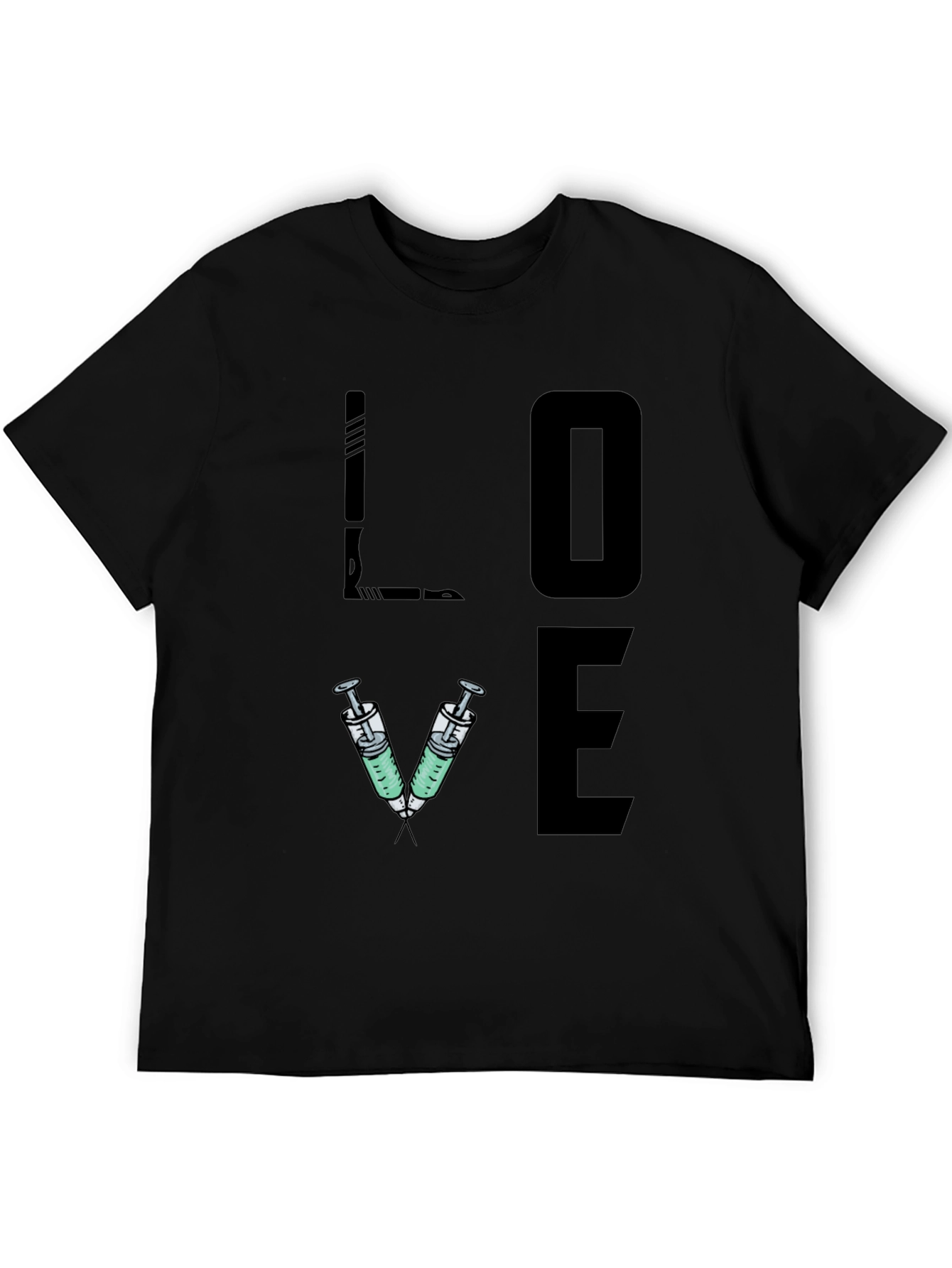 LOVE Syringe T-Shirt - Nurse/Doctor/Vet Gift