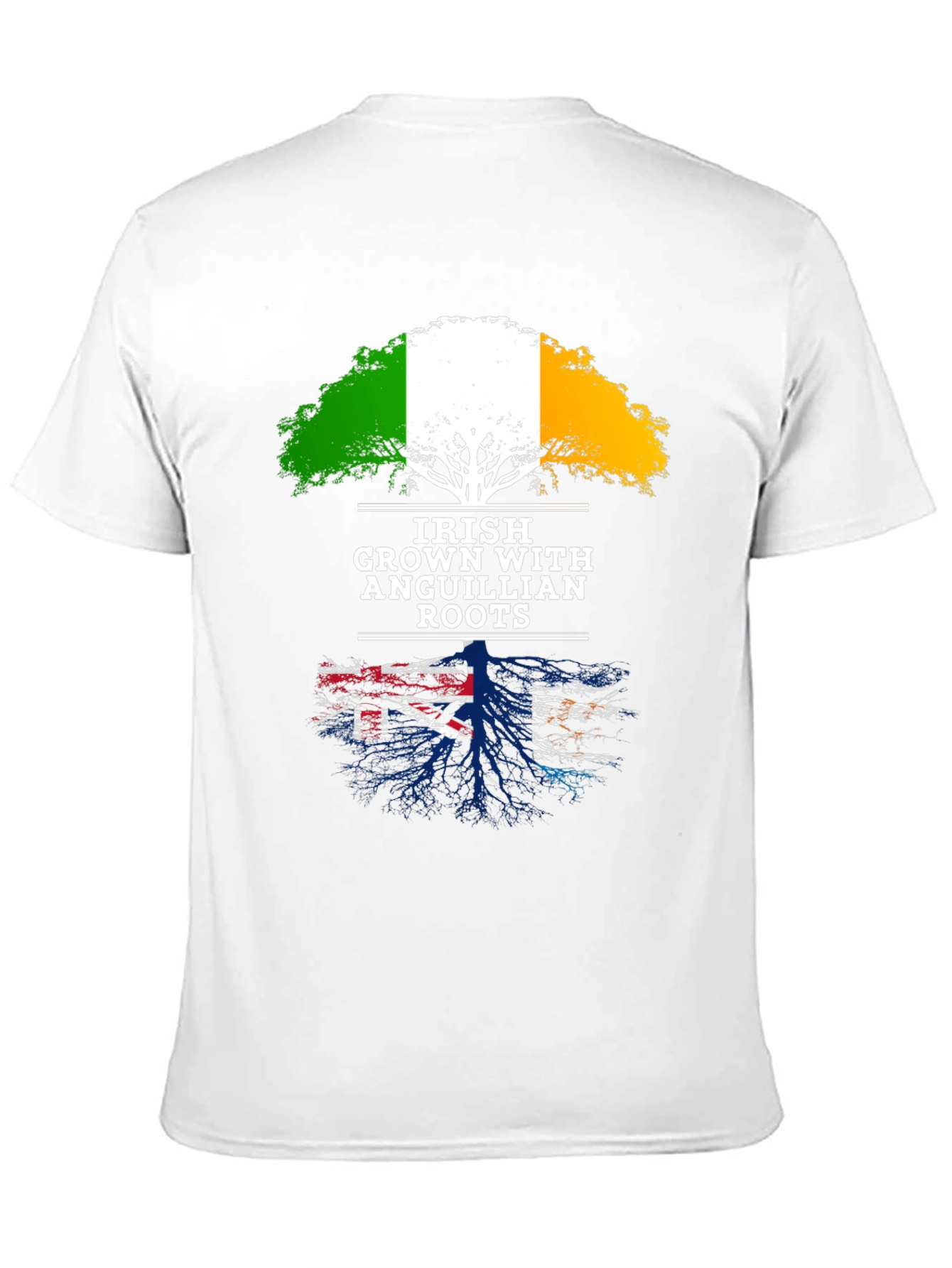 Irish Anguillian Roots Graphic Tee