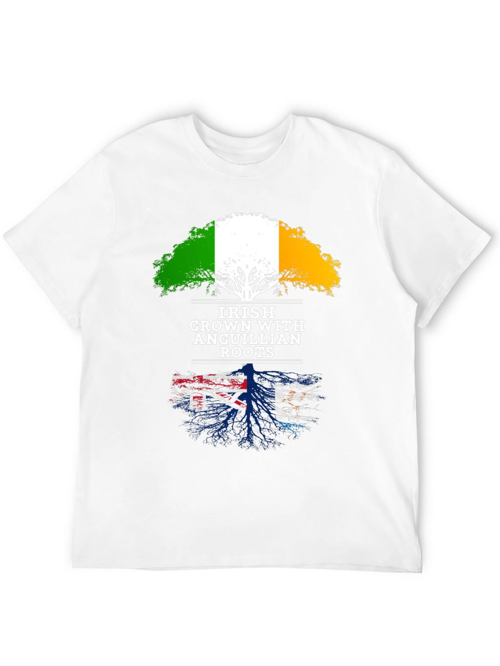 Irish Anguillian Roots Graphic Tee
