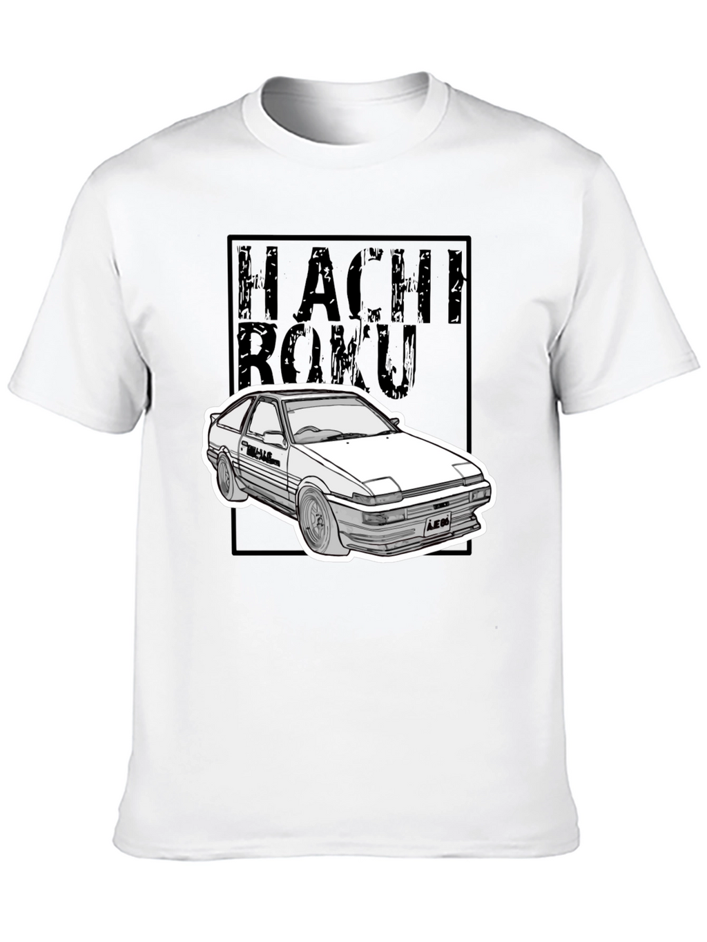 Hachi Roku Car Graphic T-Shirt