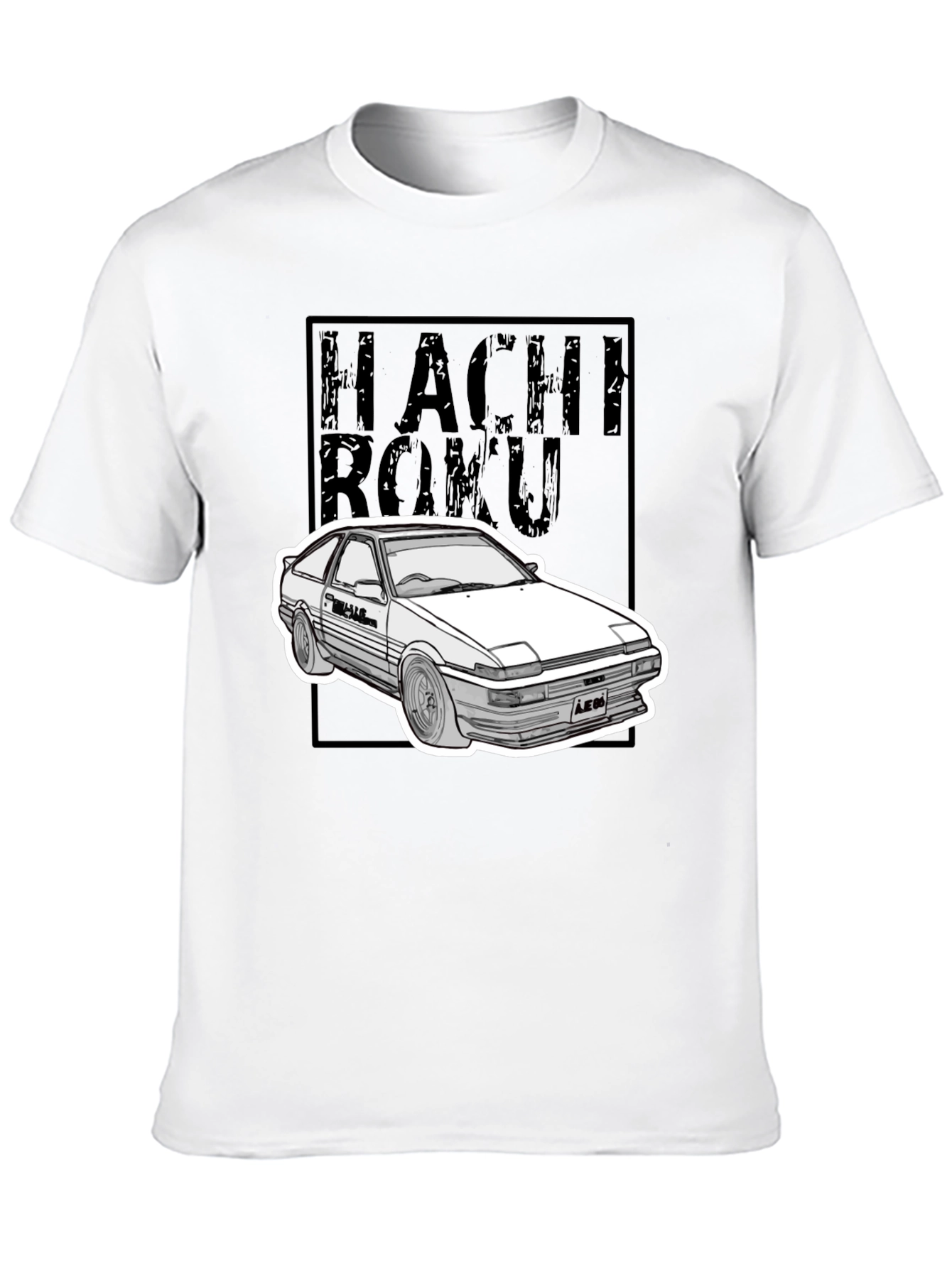 Hachi Roku Car Graphic T-Shirt