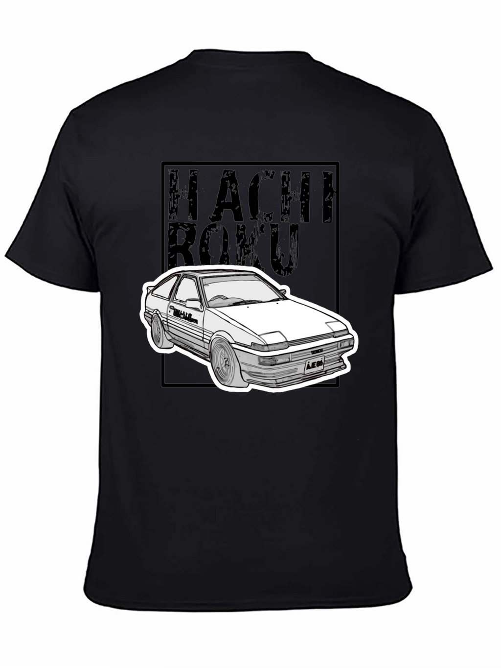 Hachi Roku Car Graphic T-Shirt