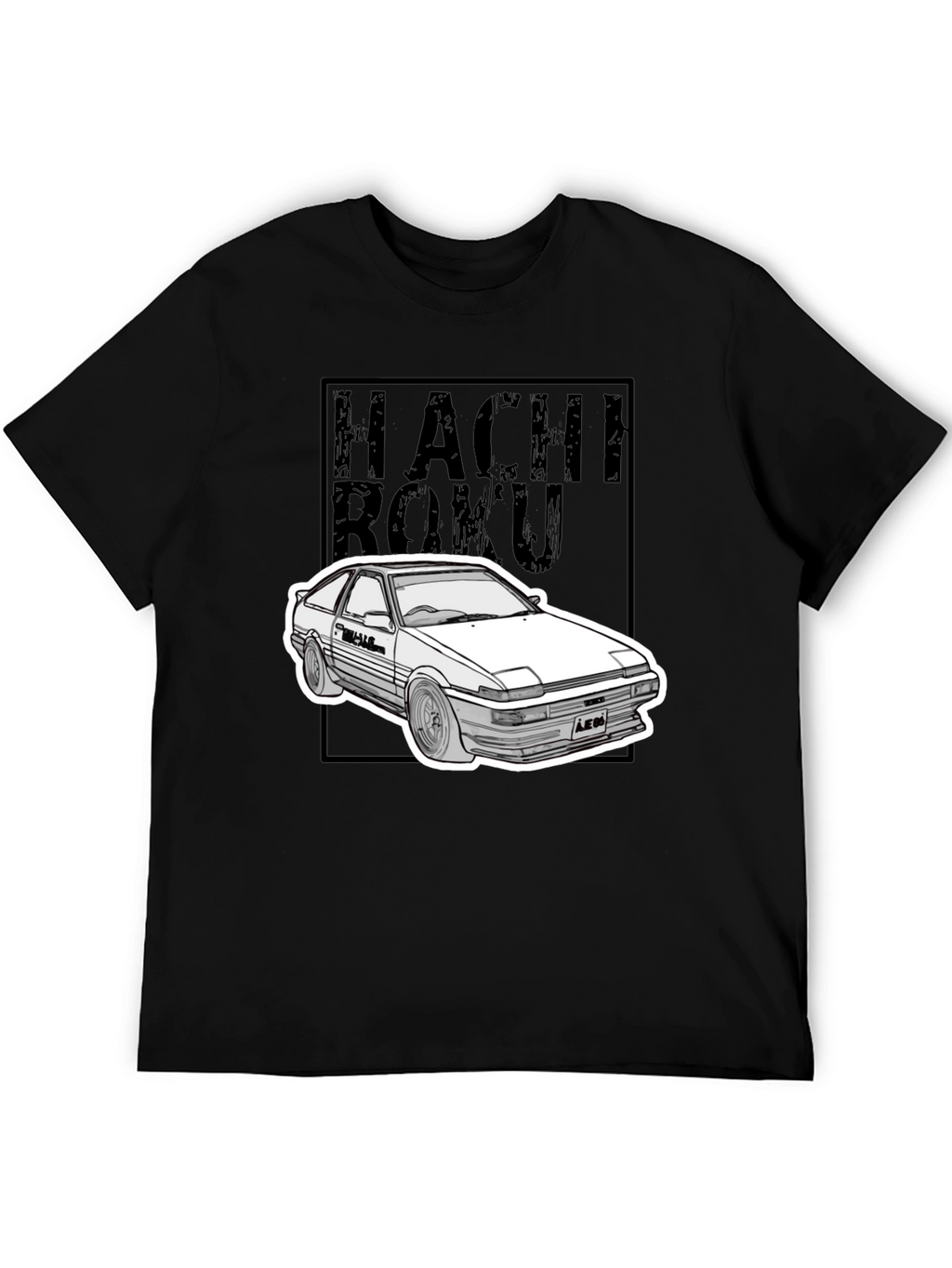 Hachi Roku Car Graphic T-Shirt