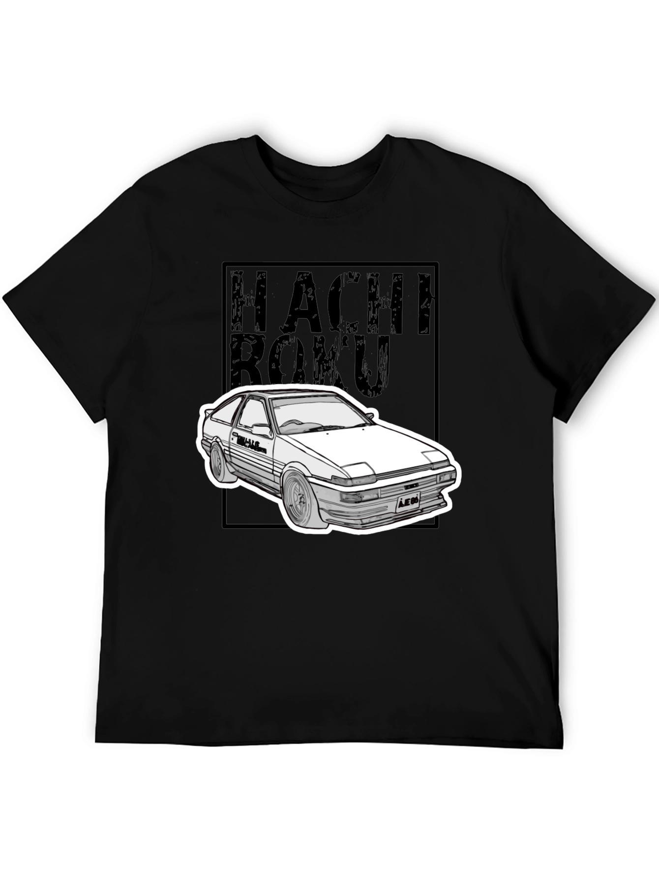 Hachi Roku Car Graphic T-Shirt