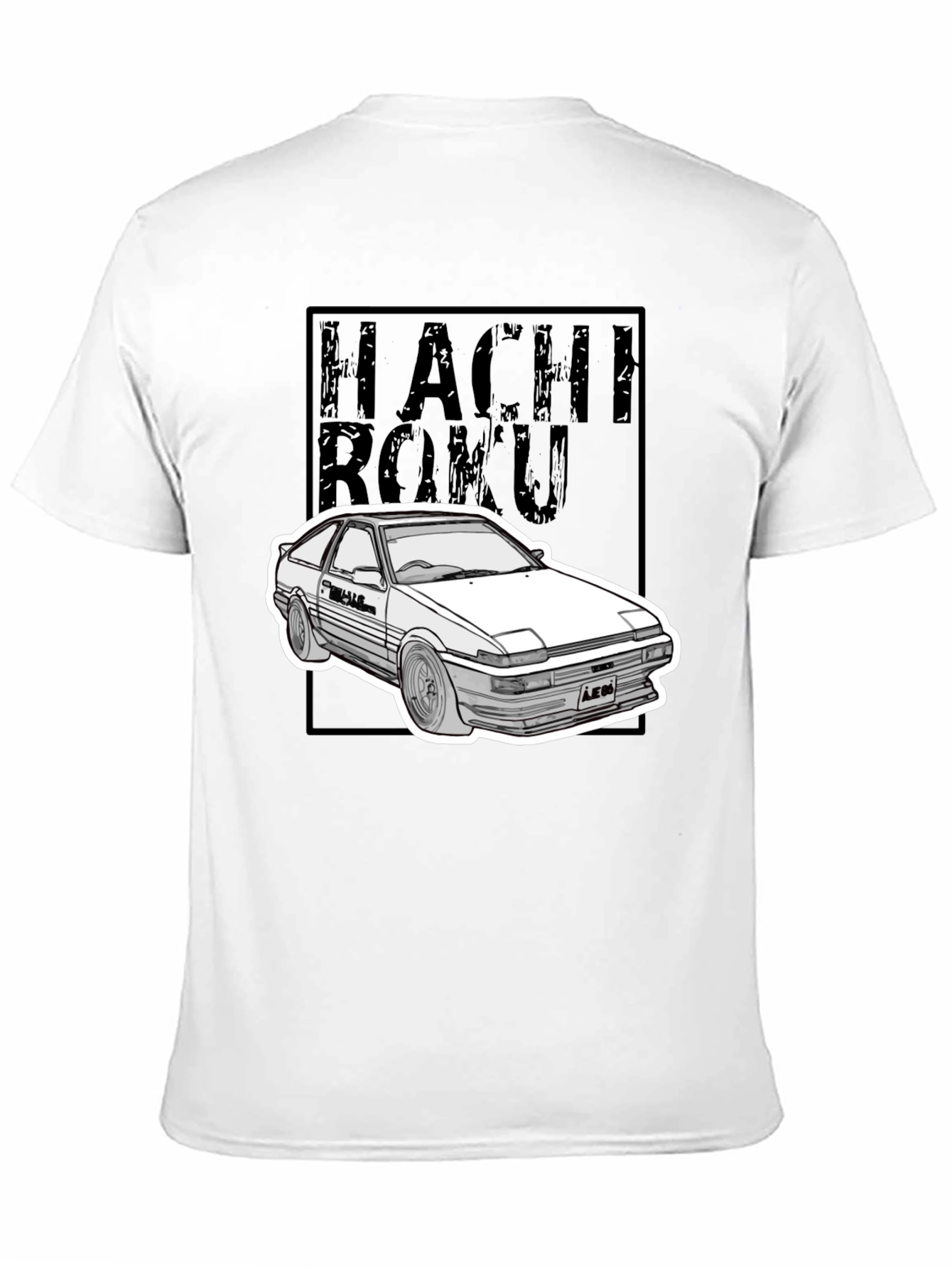 Hachi Roku Car Graphic T-Shirt