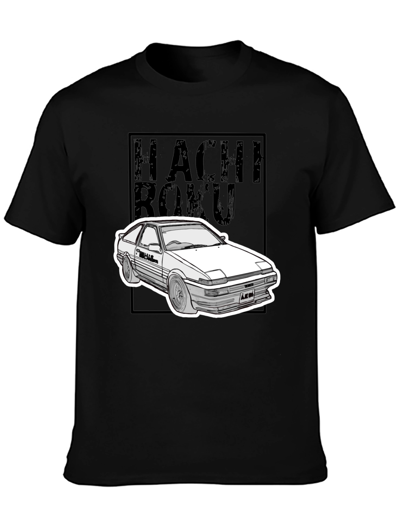 Hachi Roku Car Graphic T-Shirt