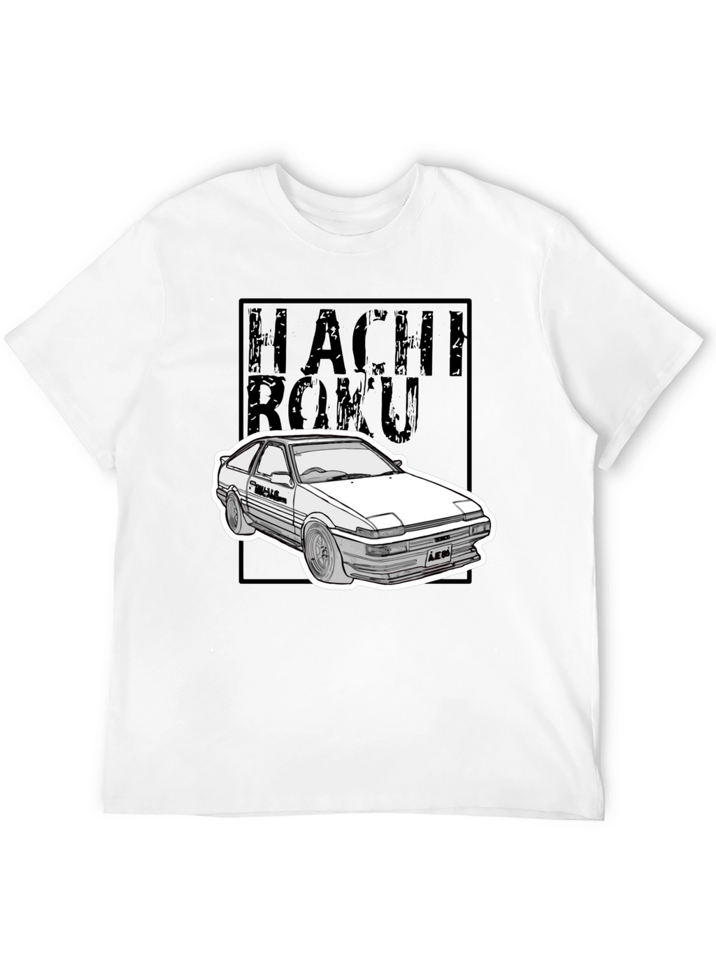 Hachi Roku Car Graphic T-Shirt