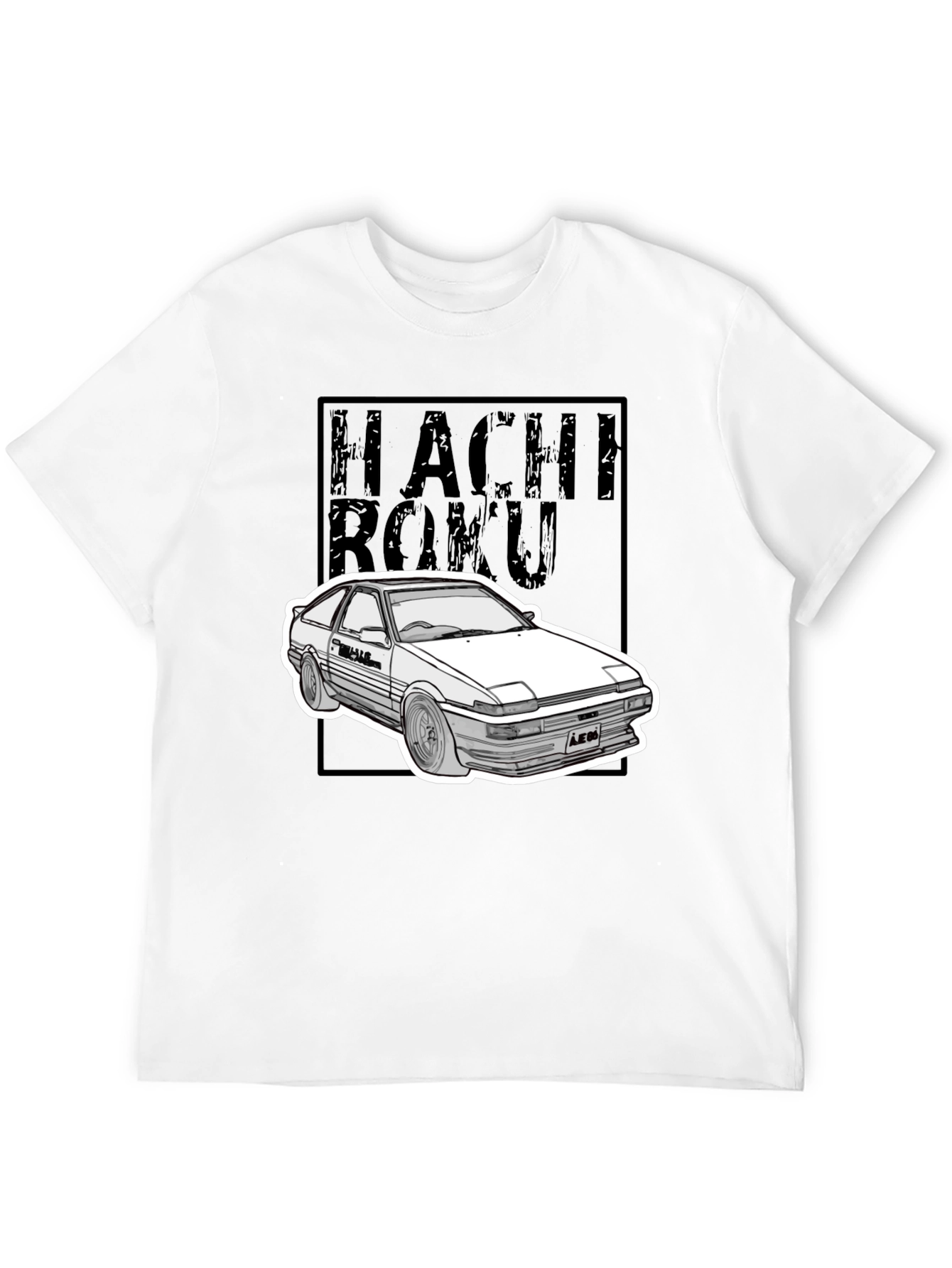 Hachi Roku Car Graphic T-Shirt