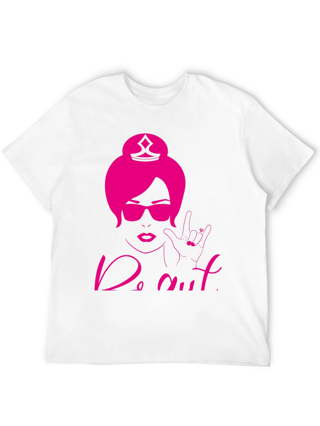 Do Nut T-Shirt - Black Crew Neck Tee