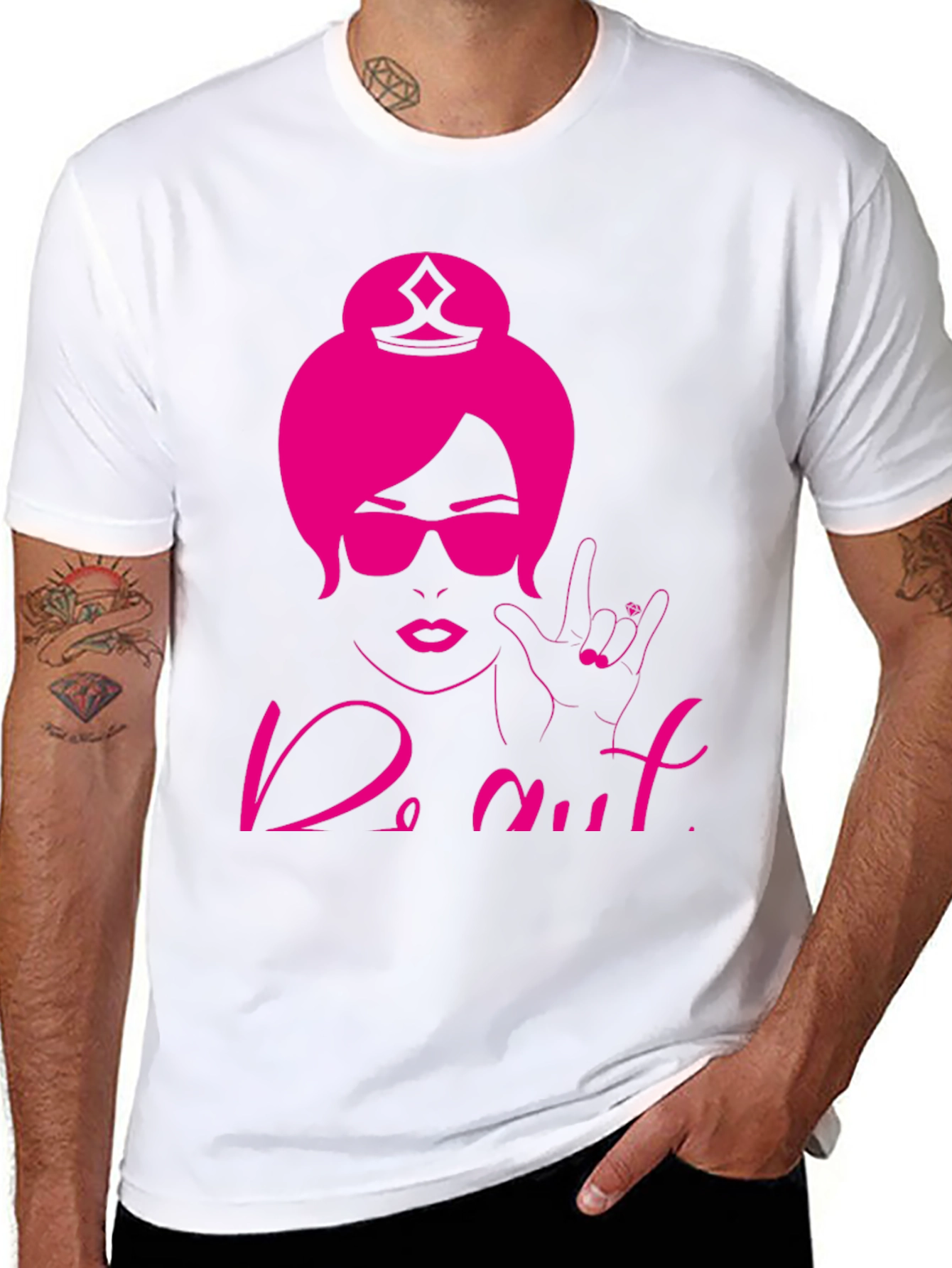 Do Nut T-Shirt - Black Crew Neck Tee