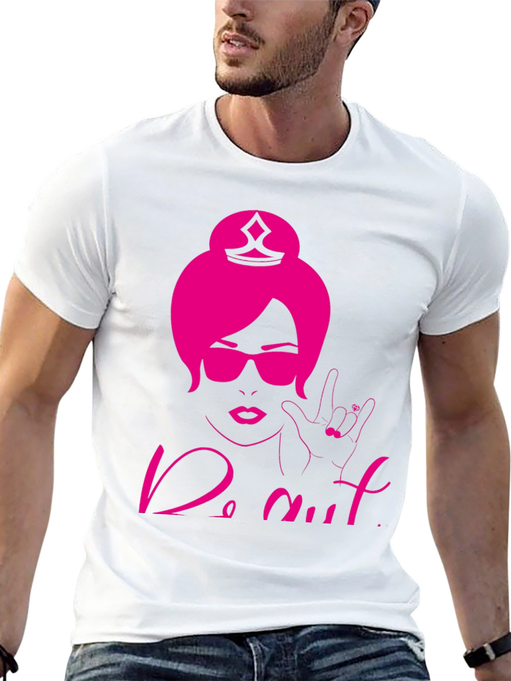 Do Nut T-Shirt - Black Crew Neck Tee